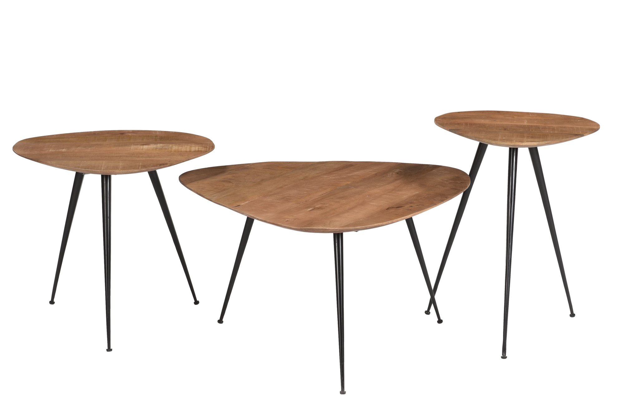 Couchtisch Loua Set aus 3 - Brix