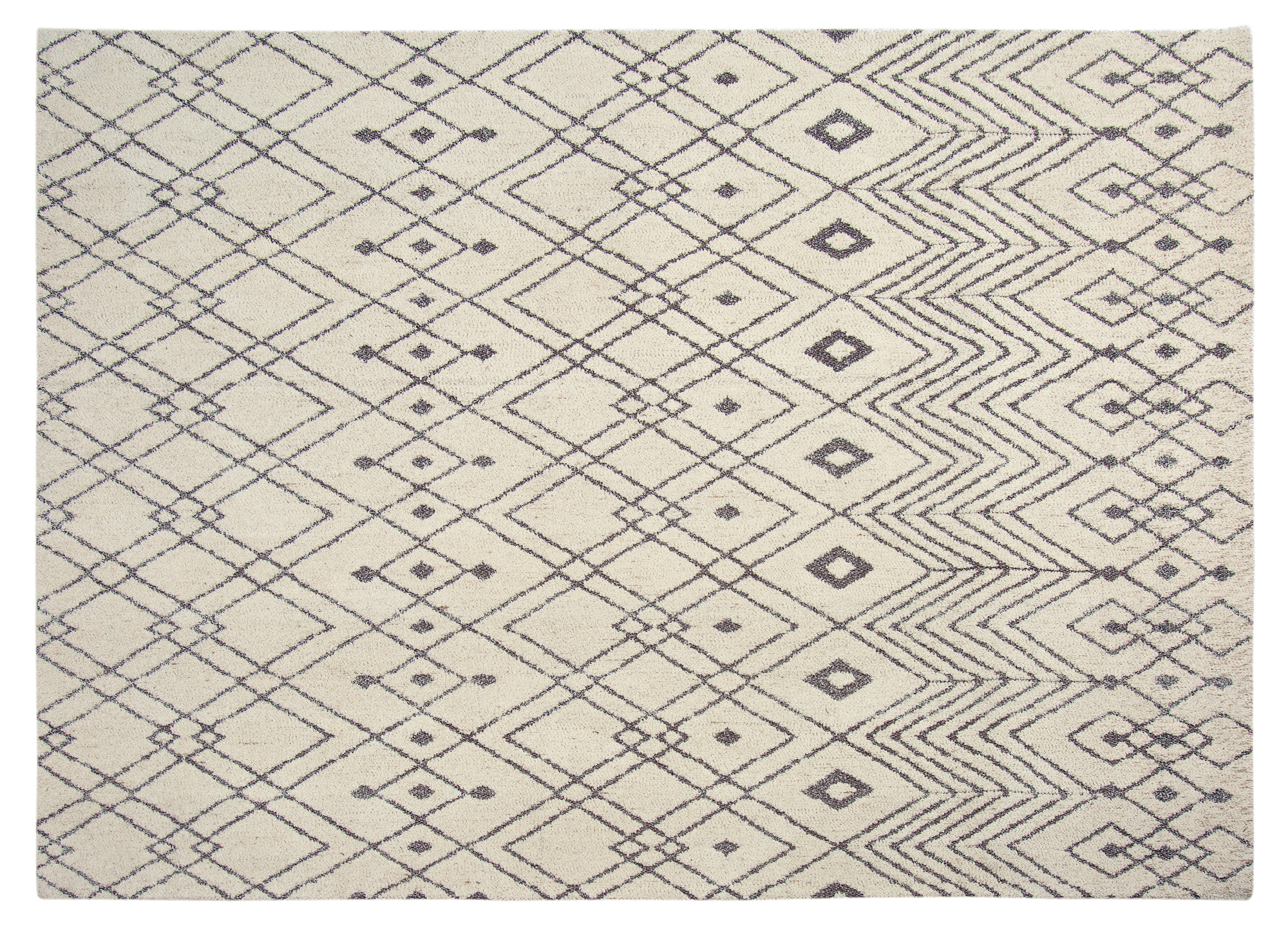 Teppich Edward 200 x 290 cm (Baumwolle, Beige) - Brix