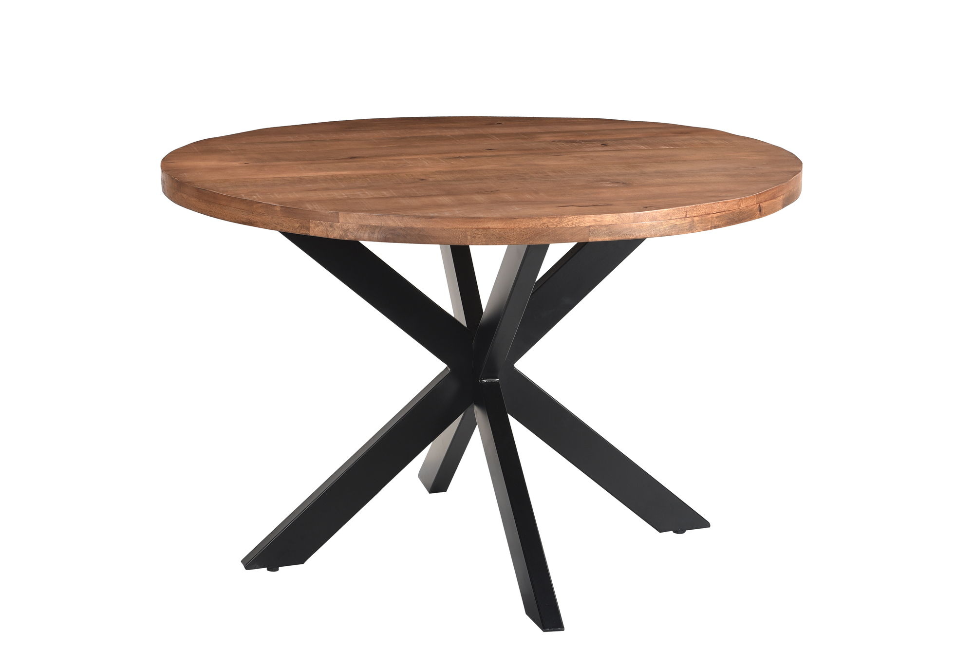 Eettafel Rocky Round Spider 120cm - Livingfurn