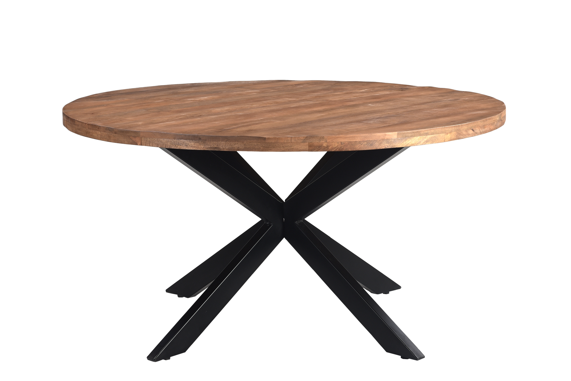 Eettafel Rocky Round Spider 130cm - Livingfurn