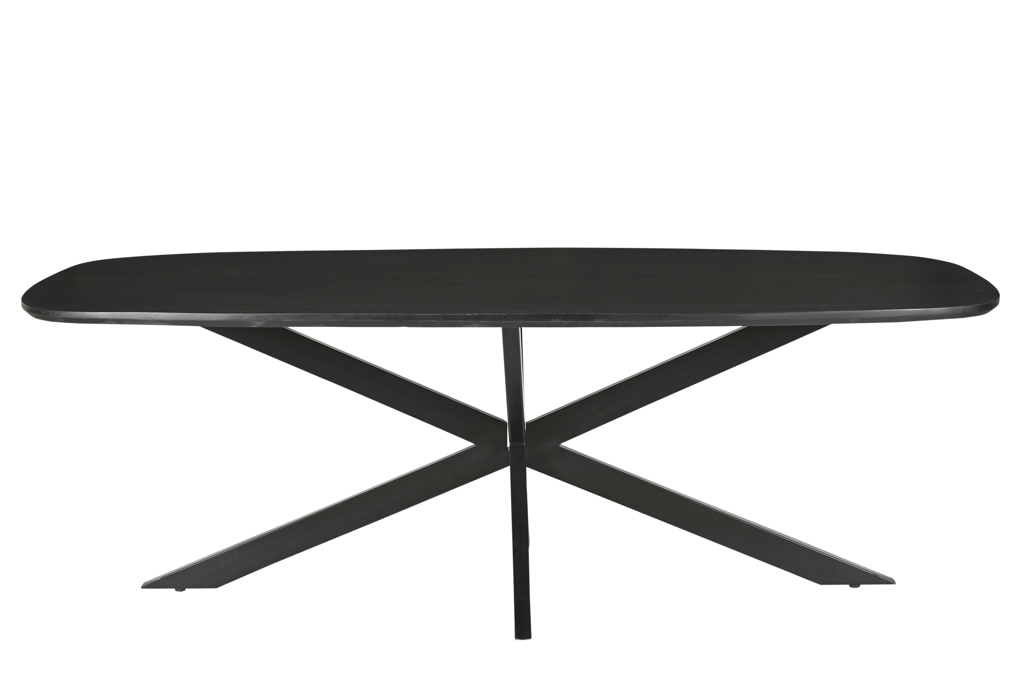 Eettafel Jesper Danish Oval Black 230cm - Livingfurn