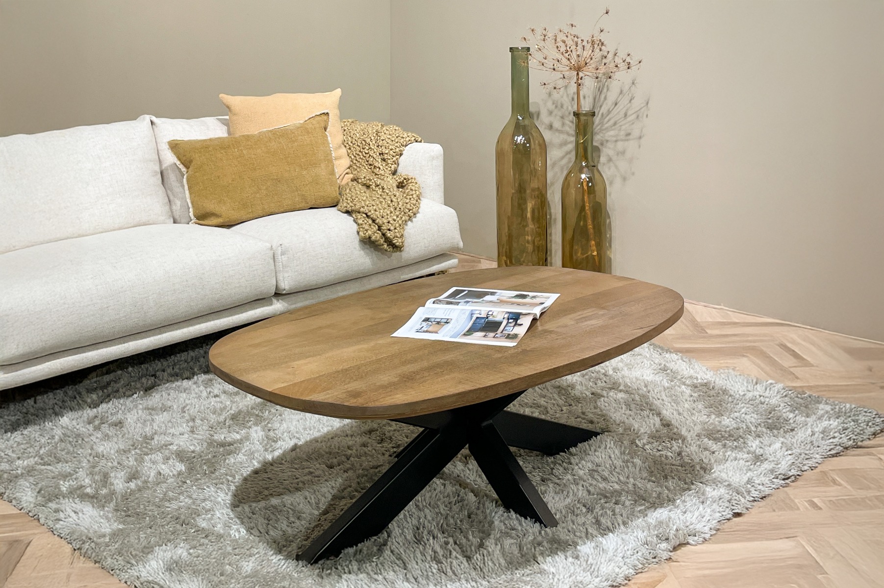 Coffee Table Jesper 120cm - Livingfurn