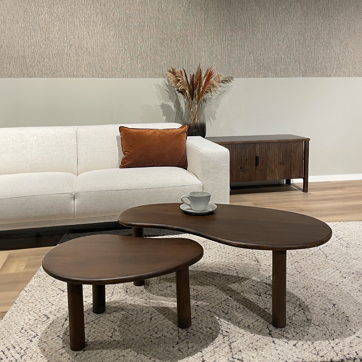 Salontafel Nubi Brown set van 2 - Brix