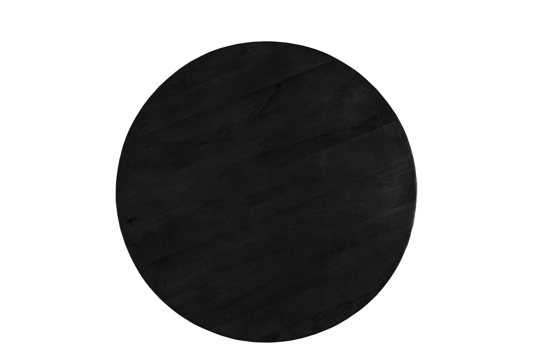 Eettafel Jesper Round Black 120cm - Livingfurn