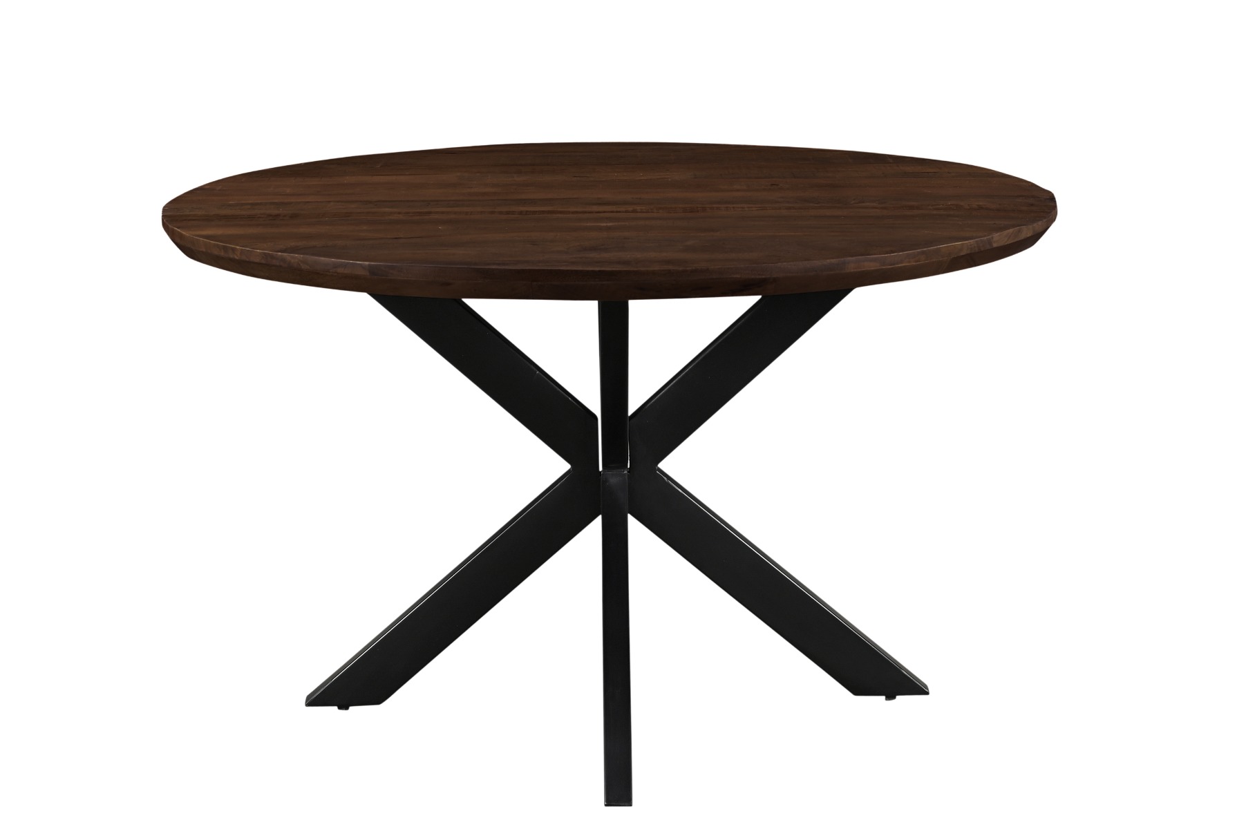 Esstisch Jesper Round Brown 130cm - Livingfurn