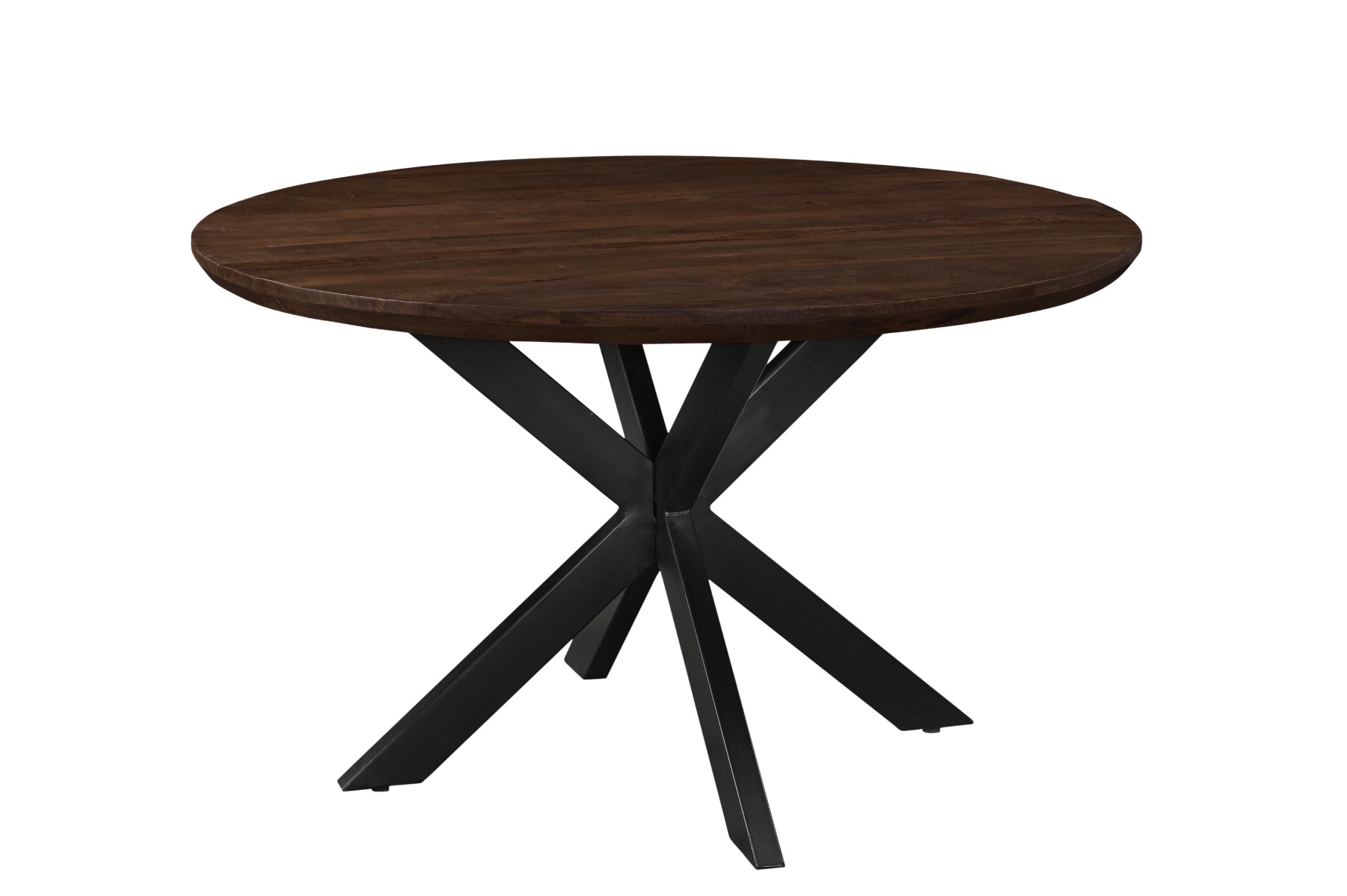 Esstisch Jesper Round Brown 130cm - Livingfurn
