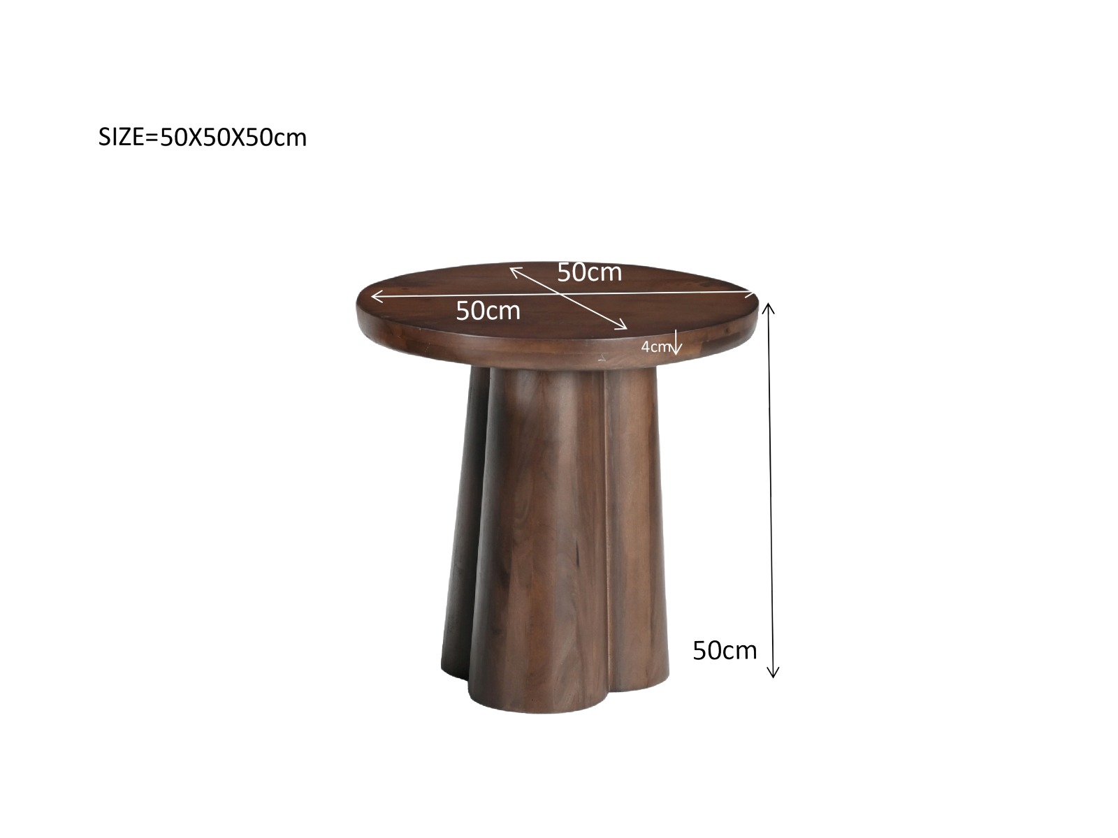 Salontafel Clubs 50cm - Brix
