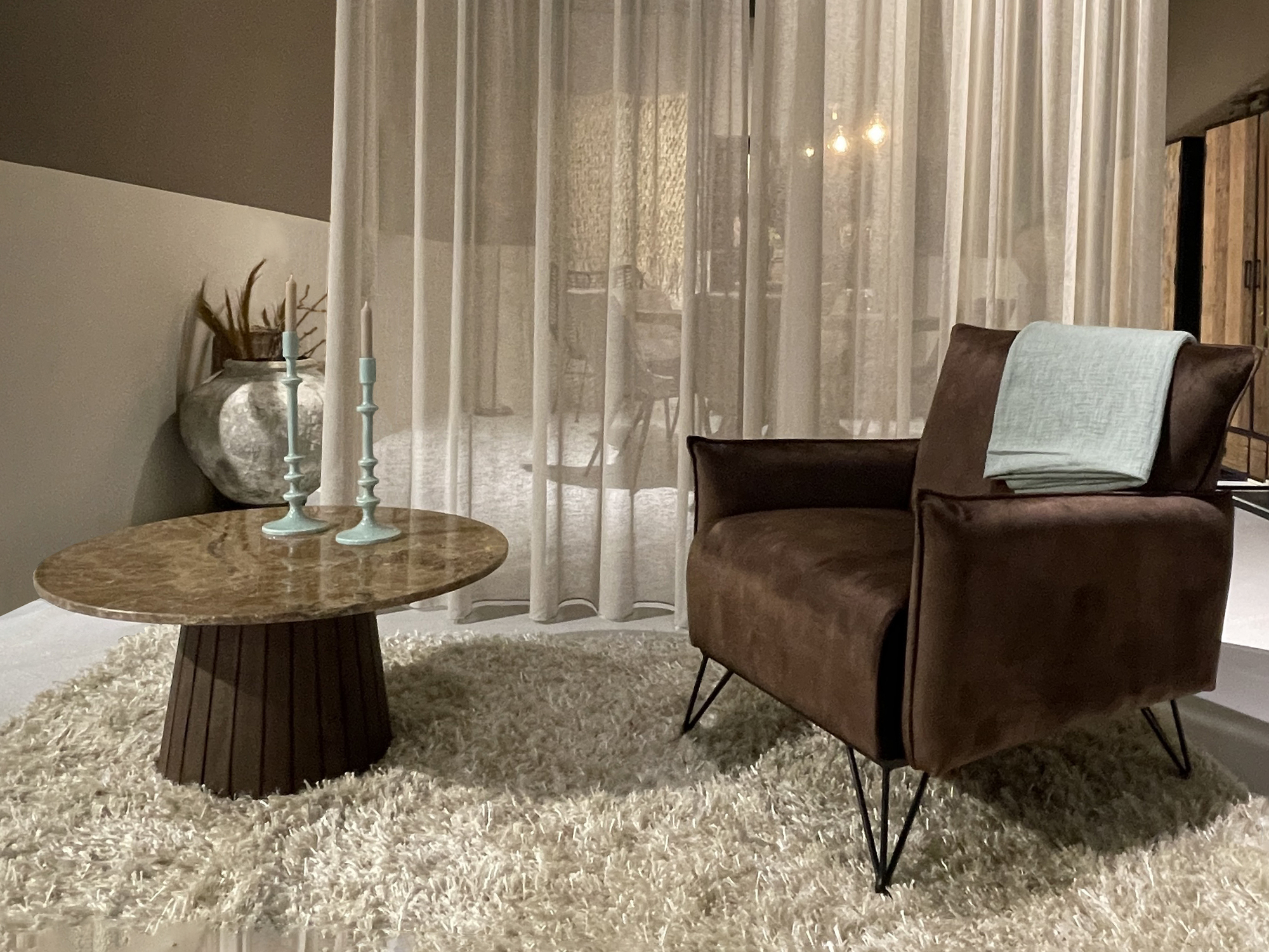 Salontafel Emperador 80cm - Brix