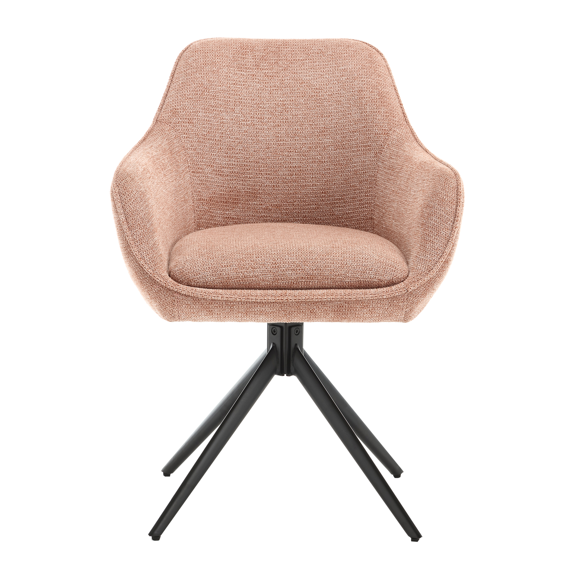 Esszimmerstuhl Thomas Brique (Stoff, Rosa) - Livingfurn