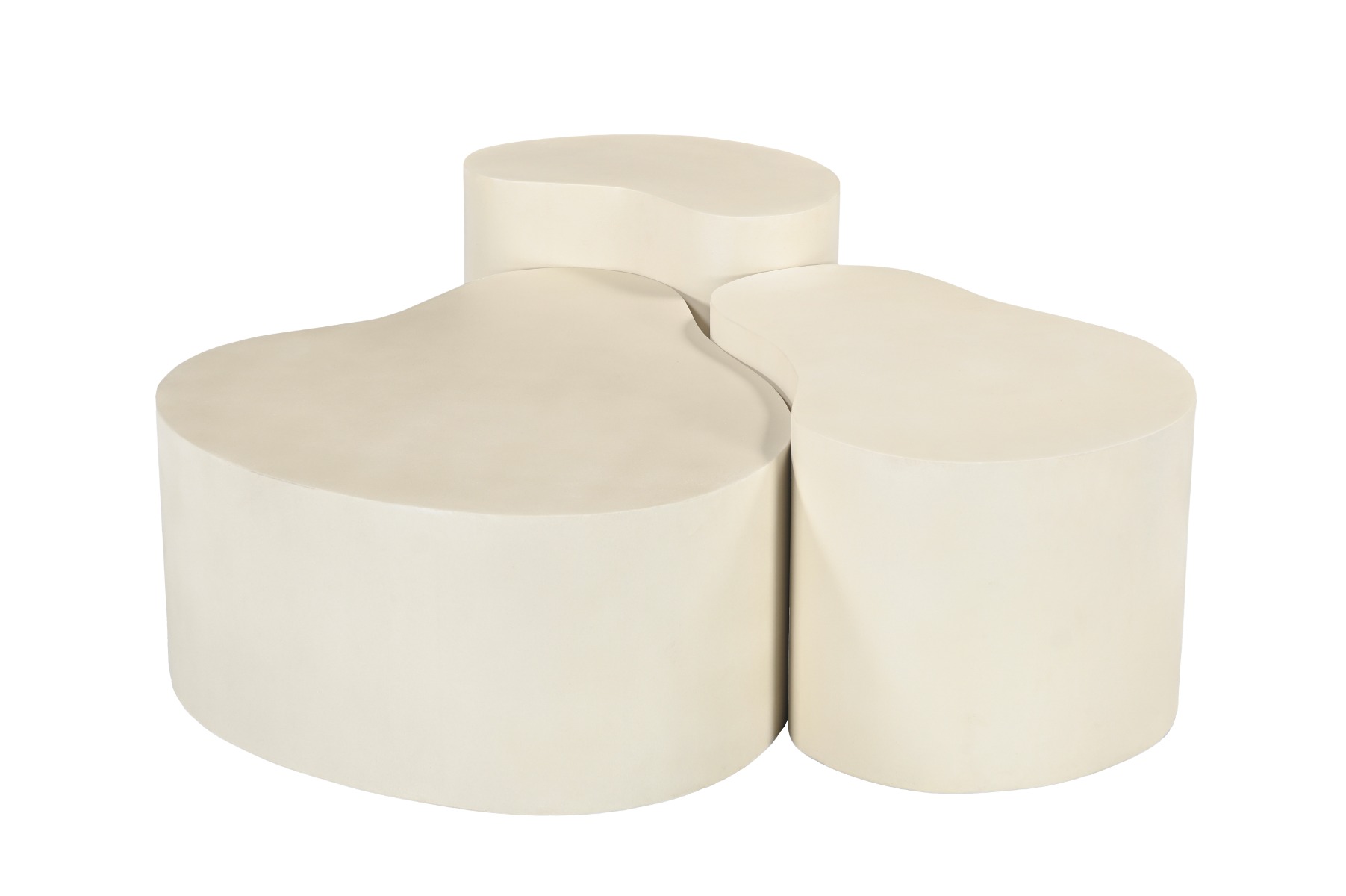 Coffee Table Organic Sandy 50cm - Brix