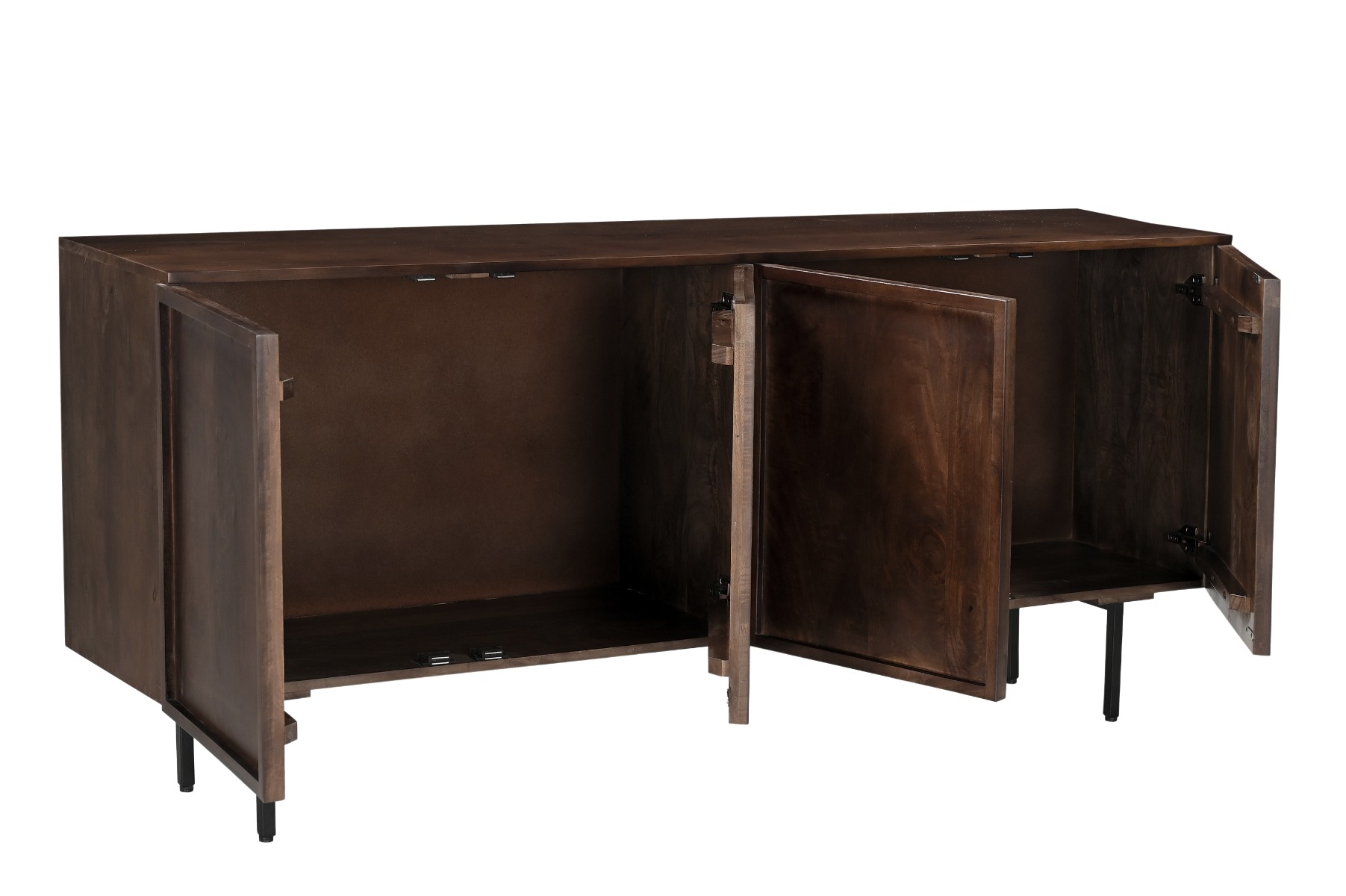 Sideboard Elan Brown 180cm - Livingfurn