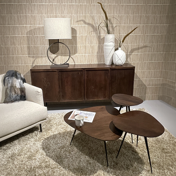 Sideboard Elan Brown 180cm (Mangoholz, Braun) - Livingfurn