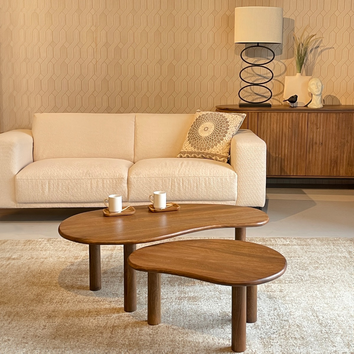 Coffee Table Nubi set of 2 - Livingfurn