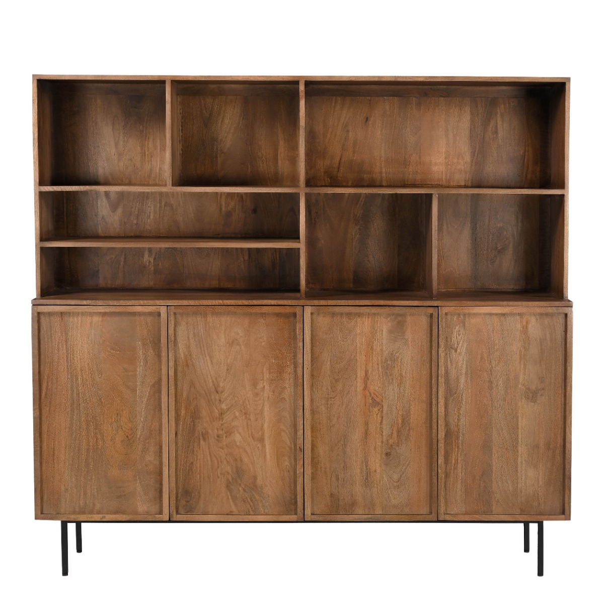 Schrank Elan 180cm (Mangoholz, Braun) - Livingfurn