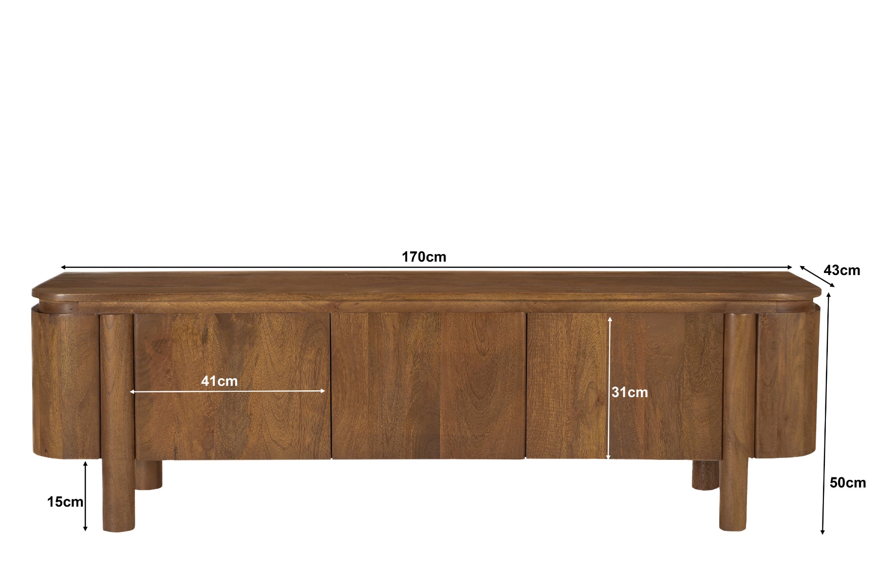 TV unit Salano 170 cm - Livingfurn