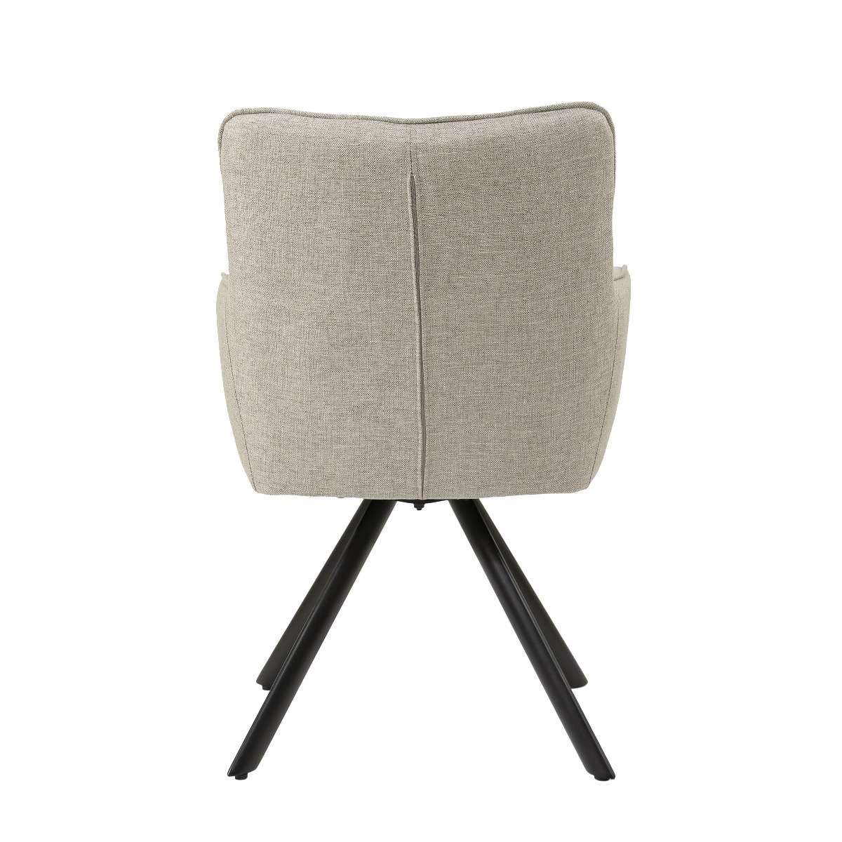 Esszimmerstuhl Tori Sand (Stoff, Beige) - Livingfurn
