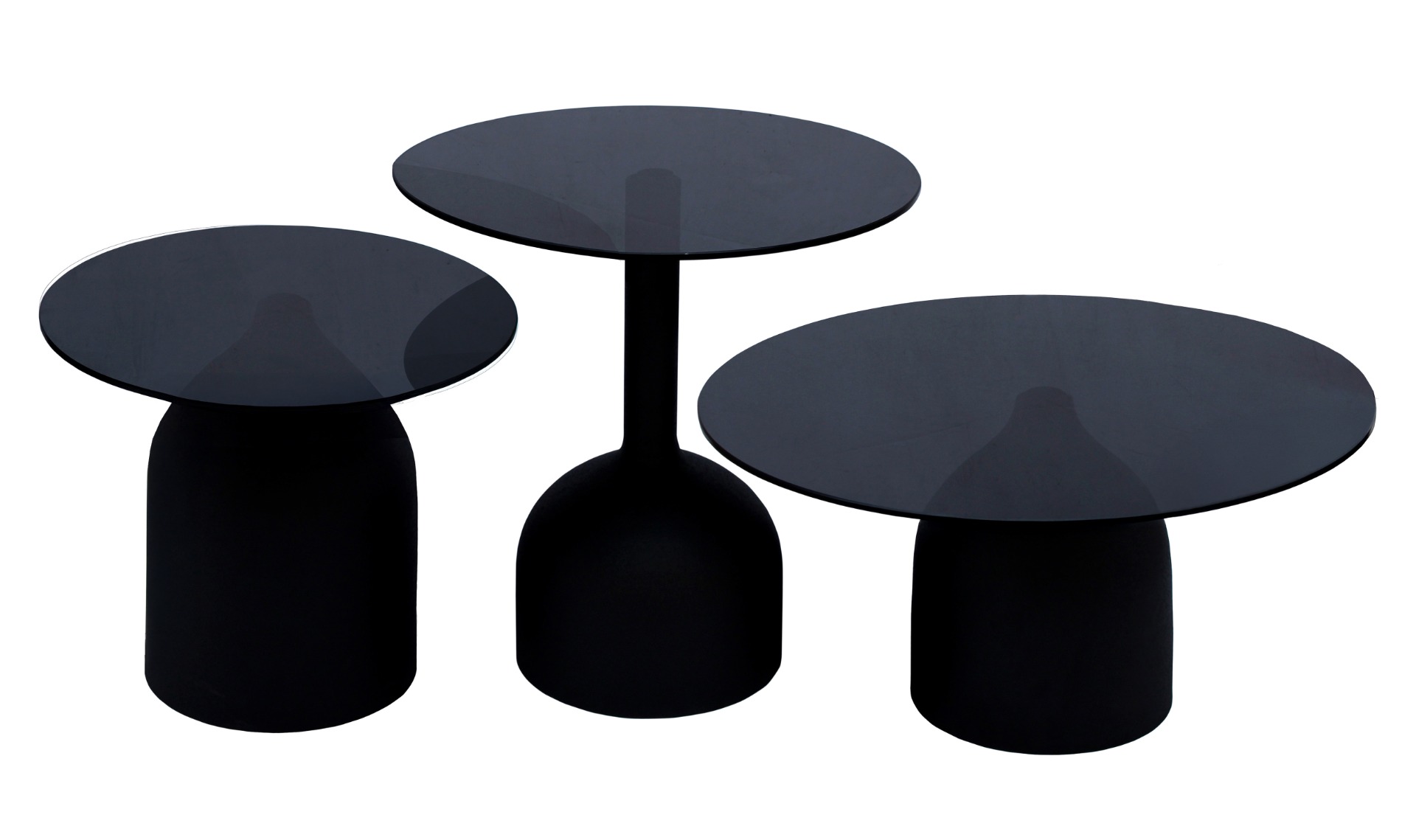 Beistelltisch Isa Black 50 cm - Brix
