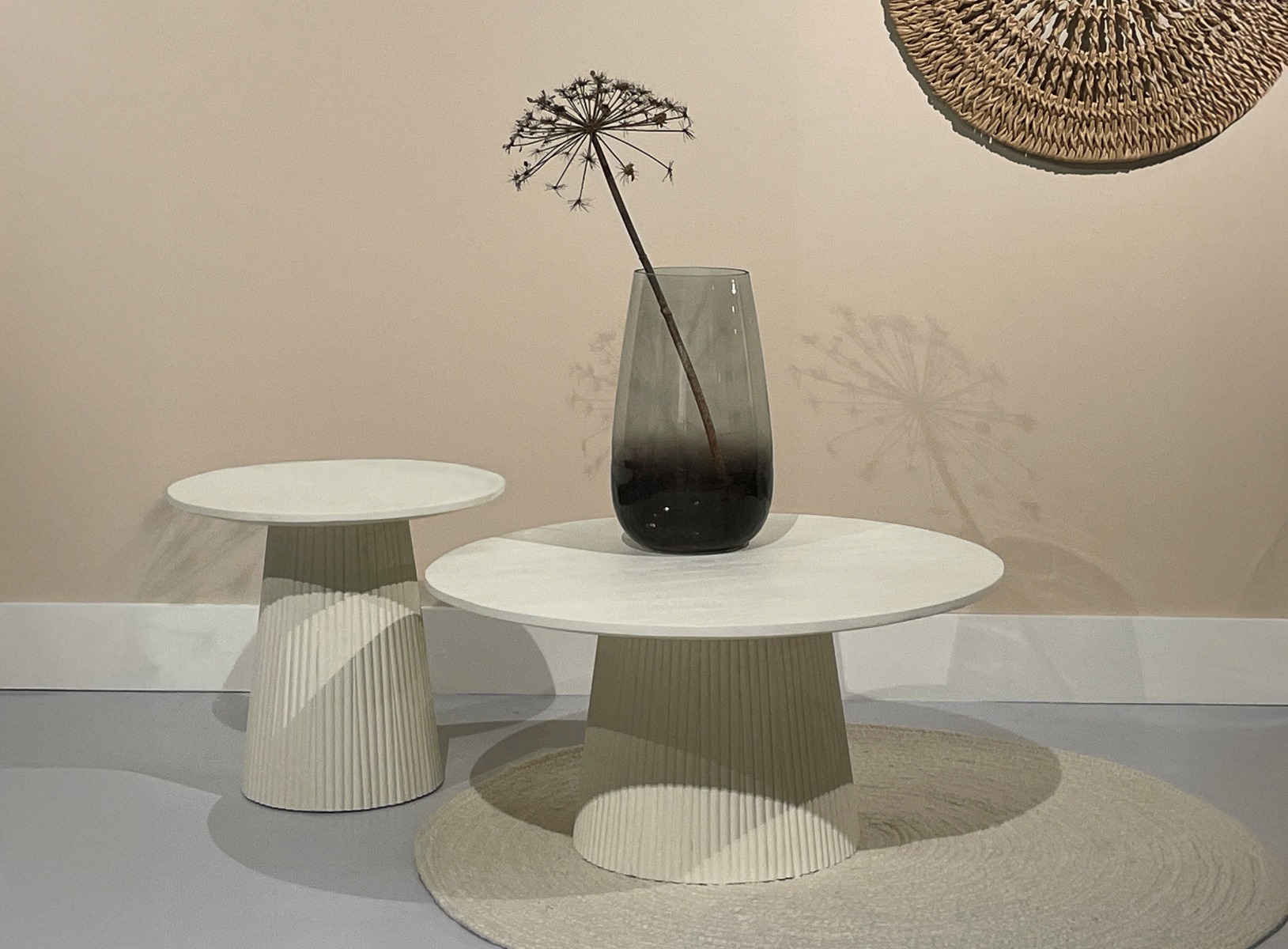 Patrice Coffee Table 80cm - Livingfurn