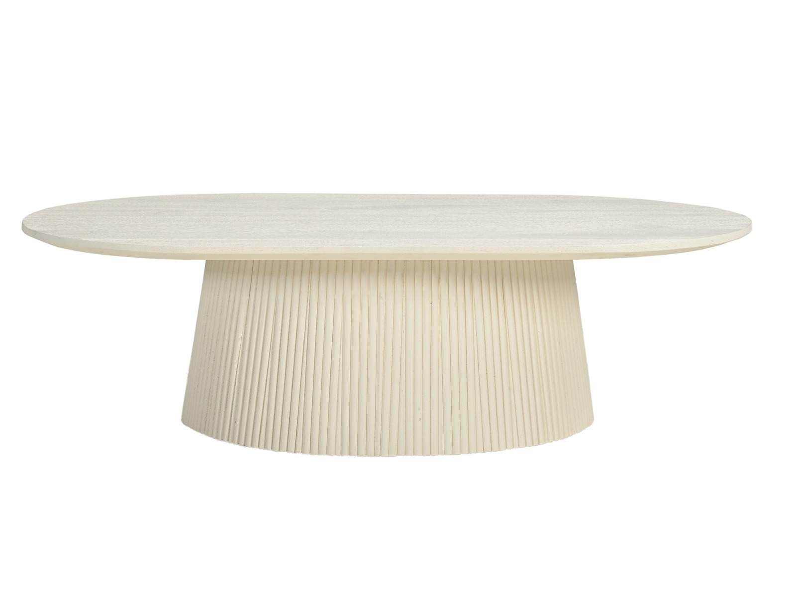 Patrice Oval Coffee Table 120cm - Livingfurn