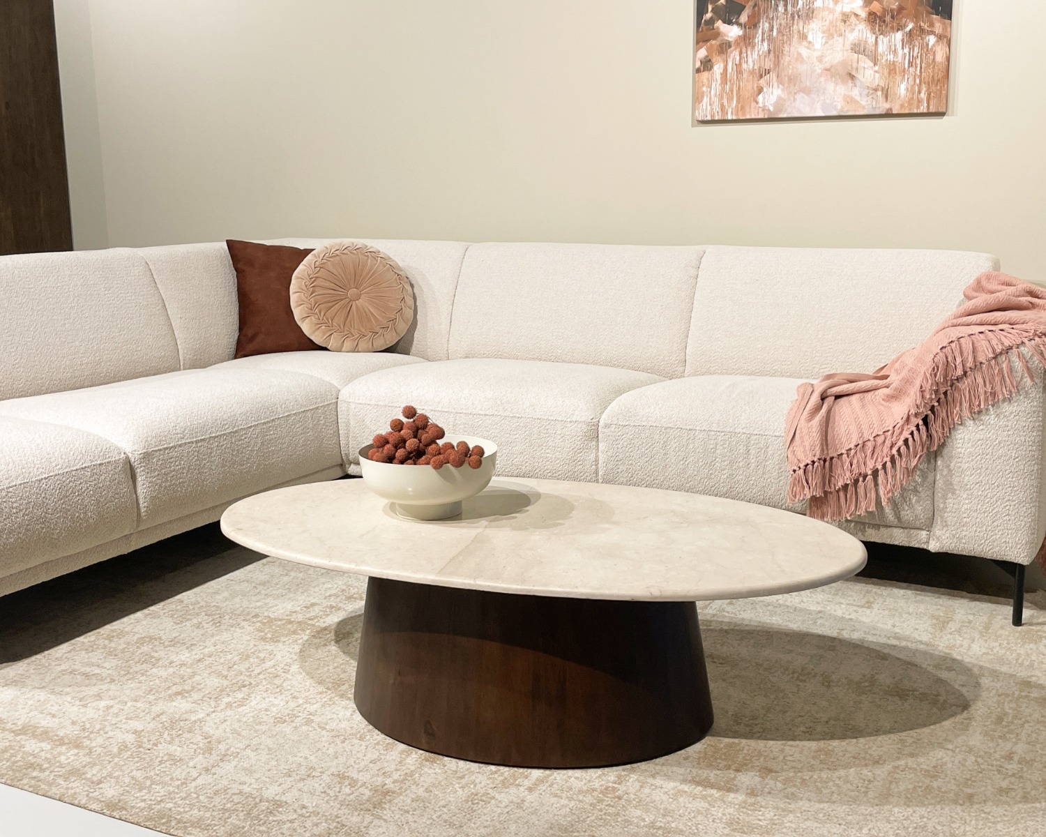 Salontafel Bottecino Oval 120cm - Brix