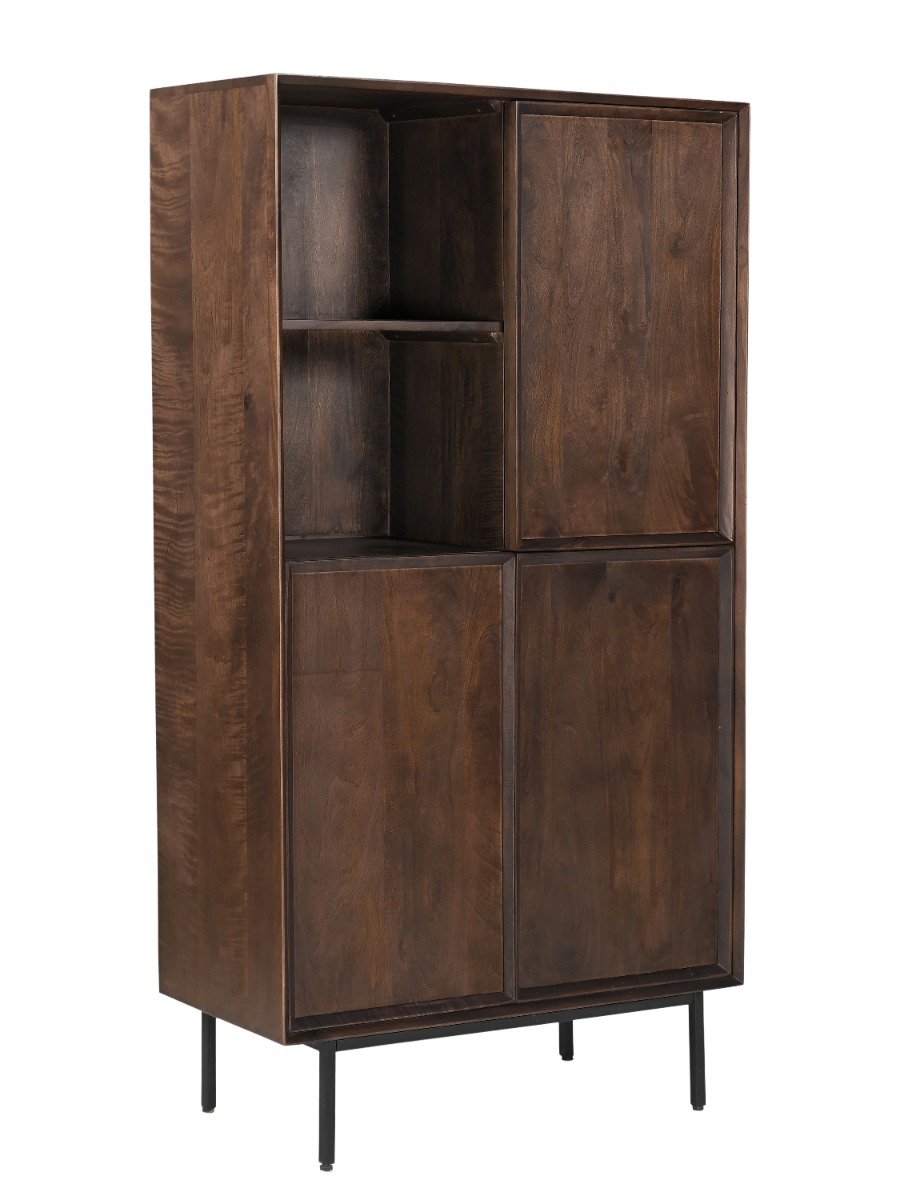 Schrank Ravenstein Brown 90cm - Livingfurn