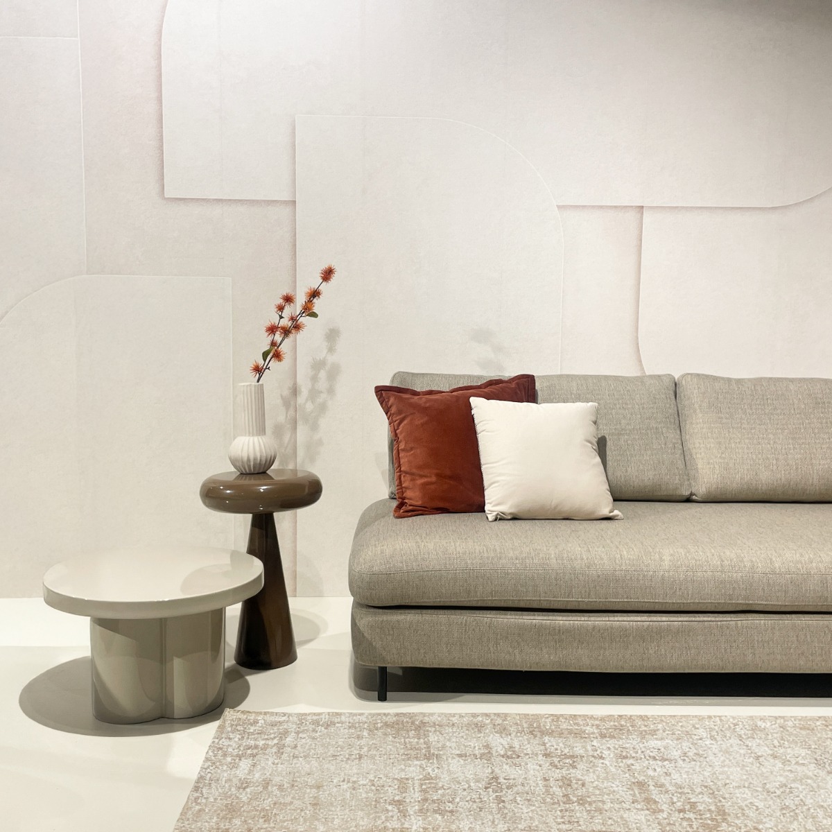 Couchtisch Noa Off White 56cm - Brix