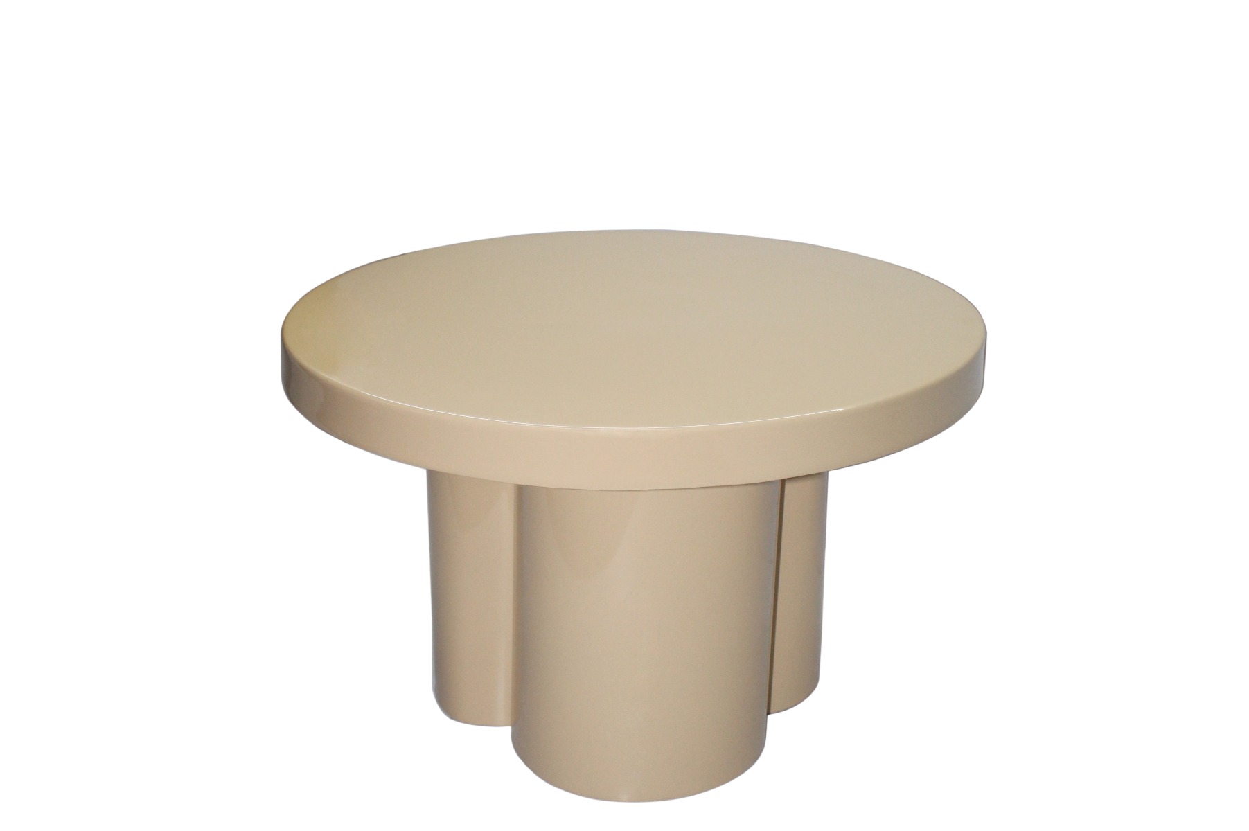Couchtisch Noa Beige 56cm (Beschichtet Stahl) - Brix