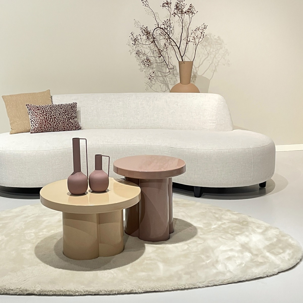 Couchtisch Noa Beige 56cm - Brix