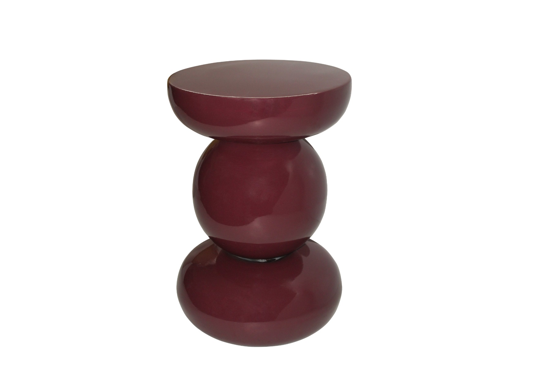 Side Table Dex Maroon - Brix