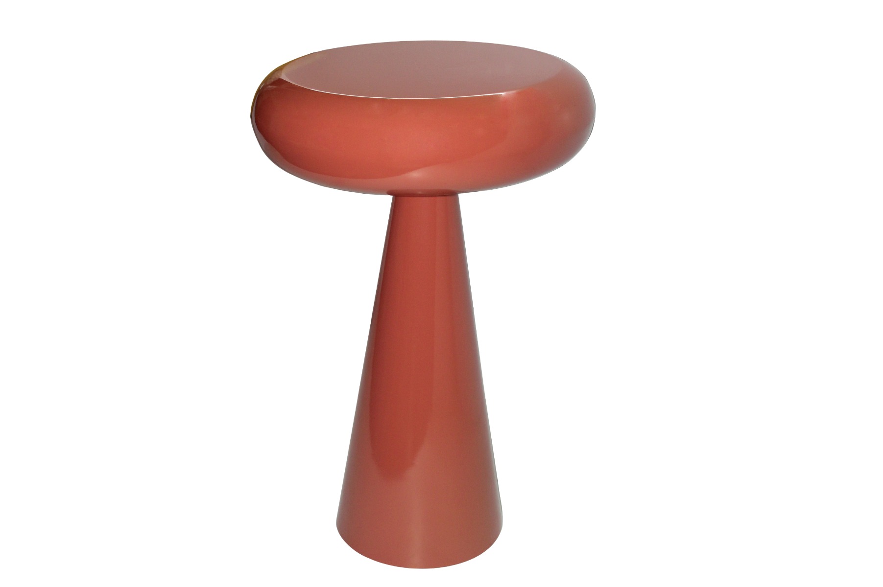 Beistelltisch Sam Amber (Beschichtet Stahl, Oranje) - Brix