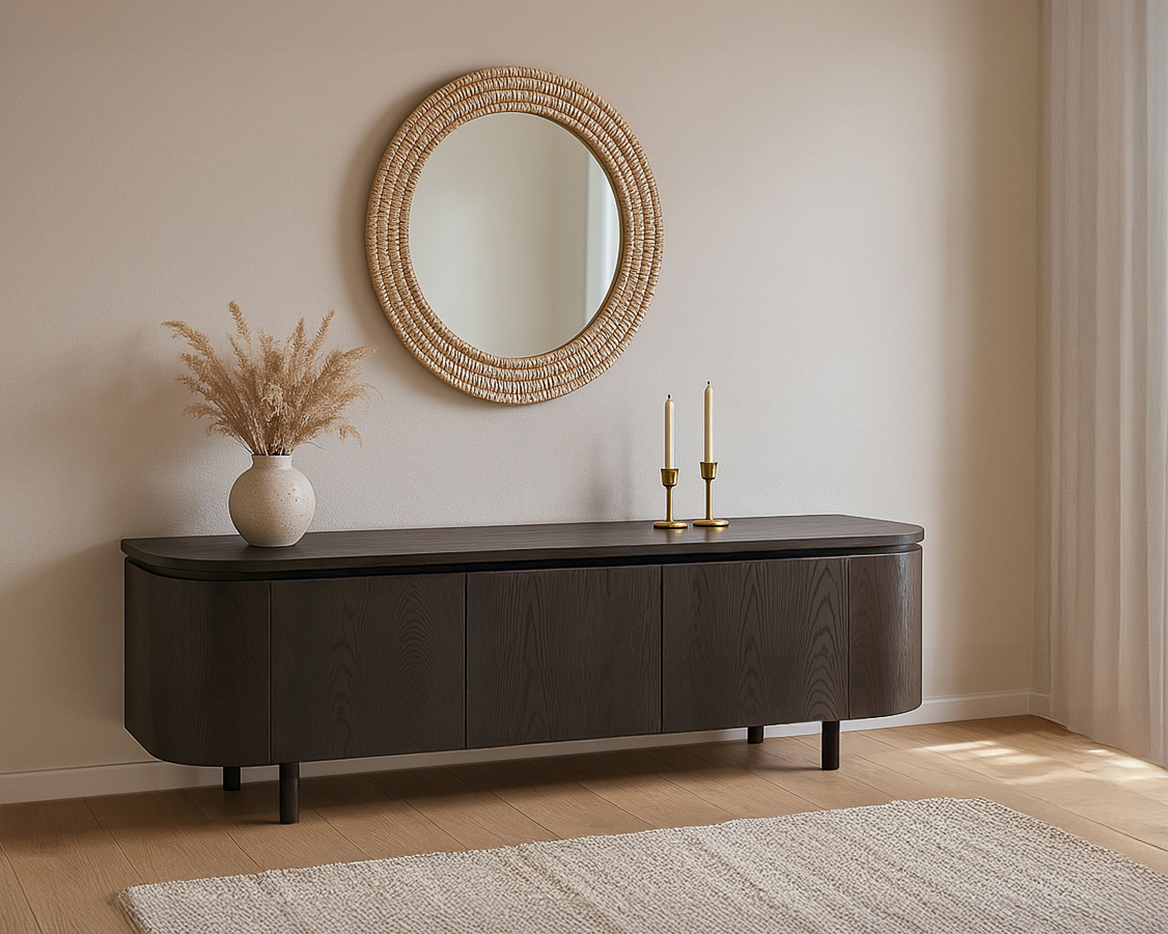 TV unit Tobago Espresso 170cm - Livingfurn