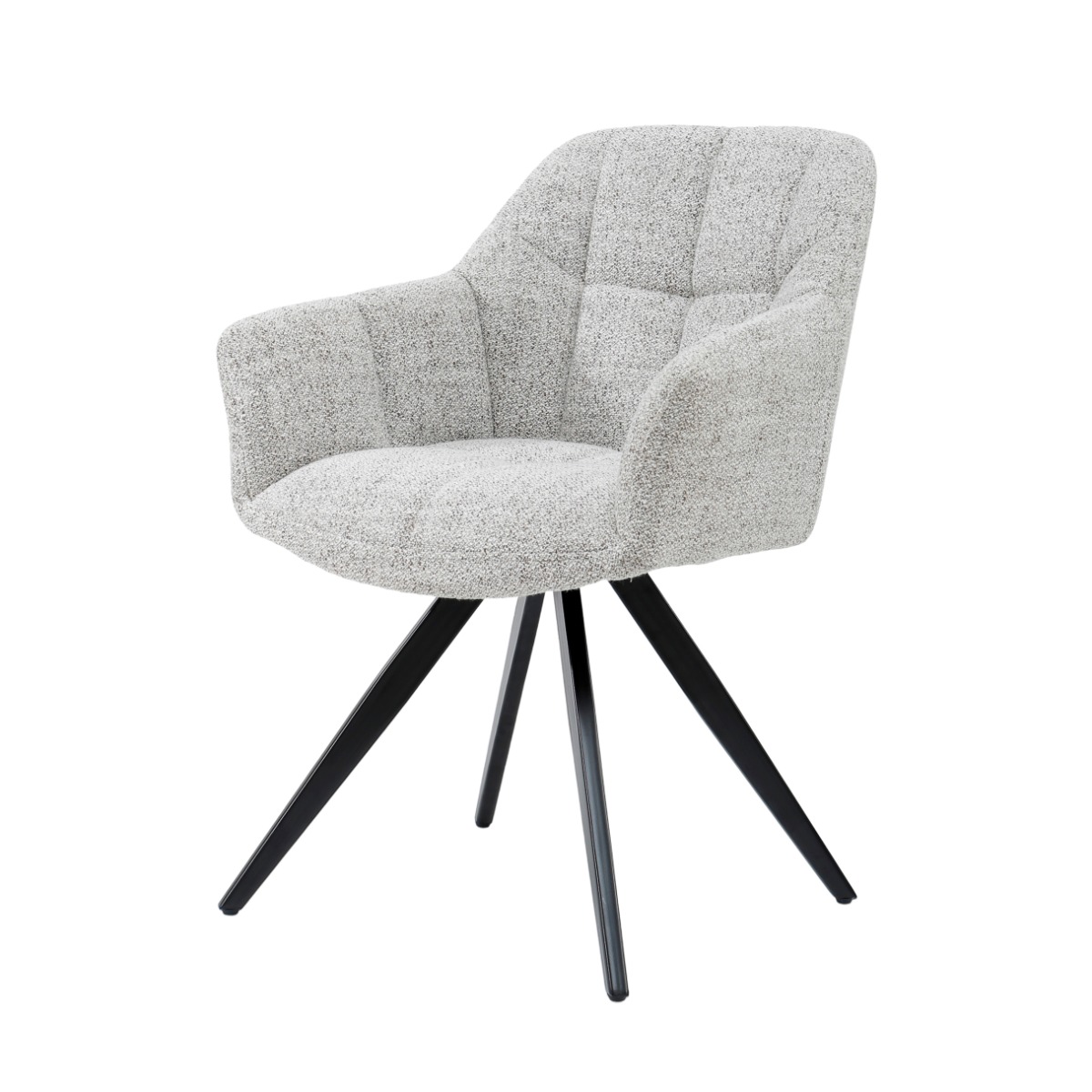 Dining Chair Tommy Bisque Oasis (Fabric, Beige) - Livingfurn