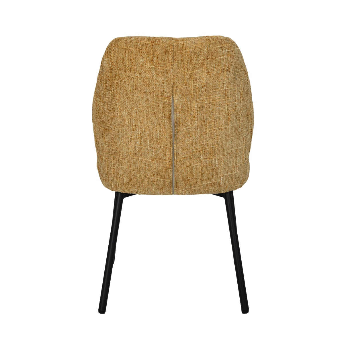 Esszimmerstuhl Tess Honey (Stoff, Gelb) - Livingfurn