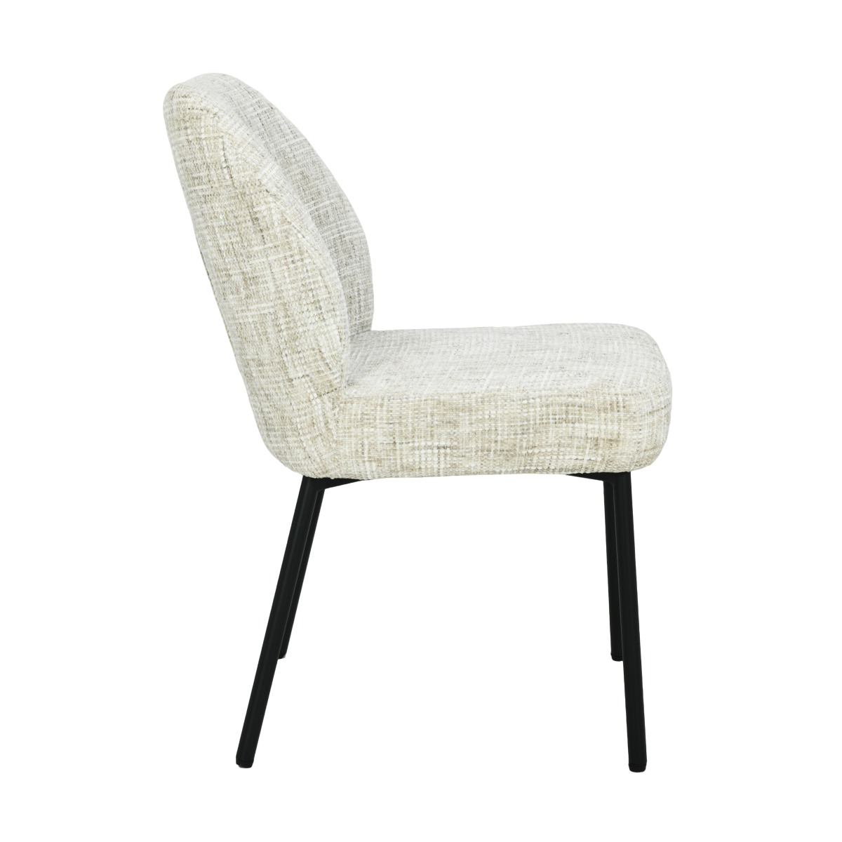 Eetkamerstoel Tess Cream - Livingfurn