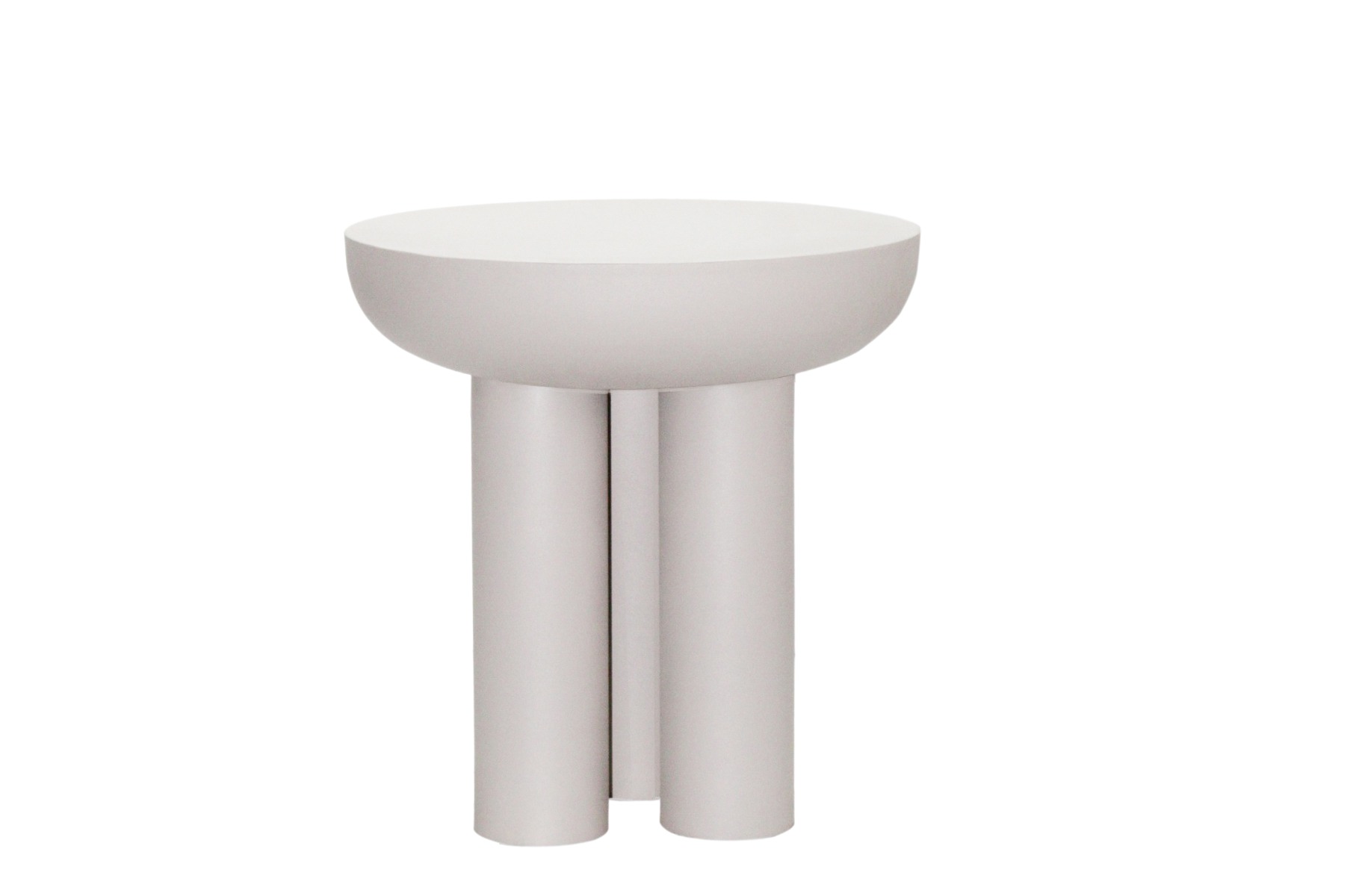 Couchtisch Jez Off White Sand (Beschichtet Stahl, Weiß) - Brix