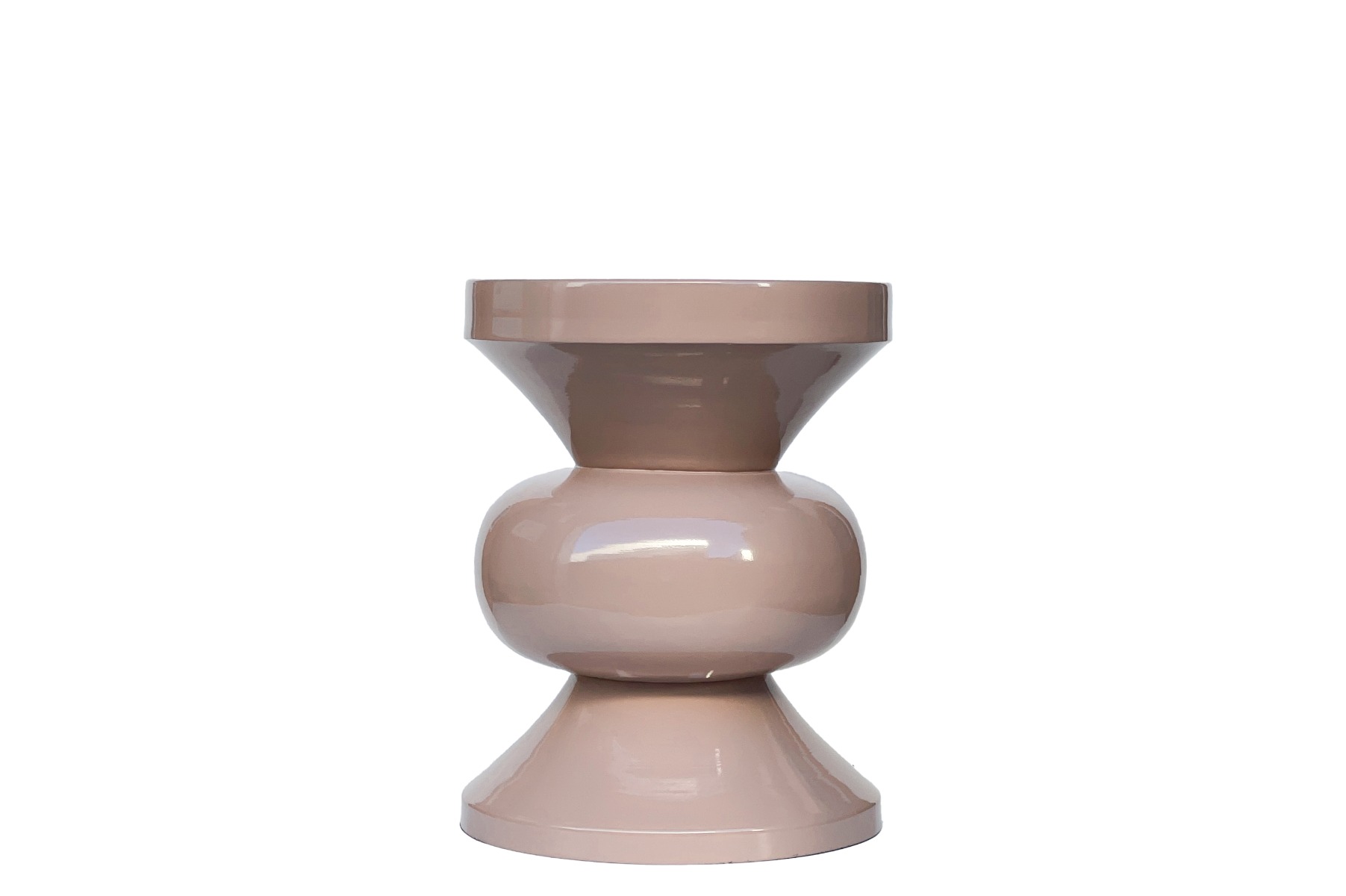 Beistelltisch Ole Vintage Pink (Beschichtet Stahl, Rosa) - Brix