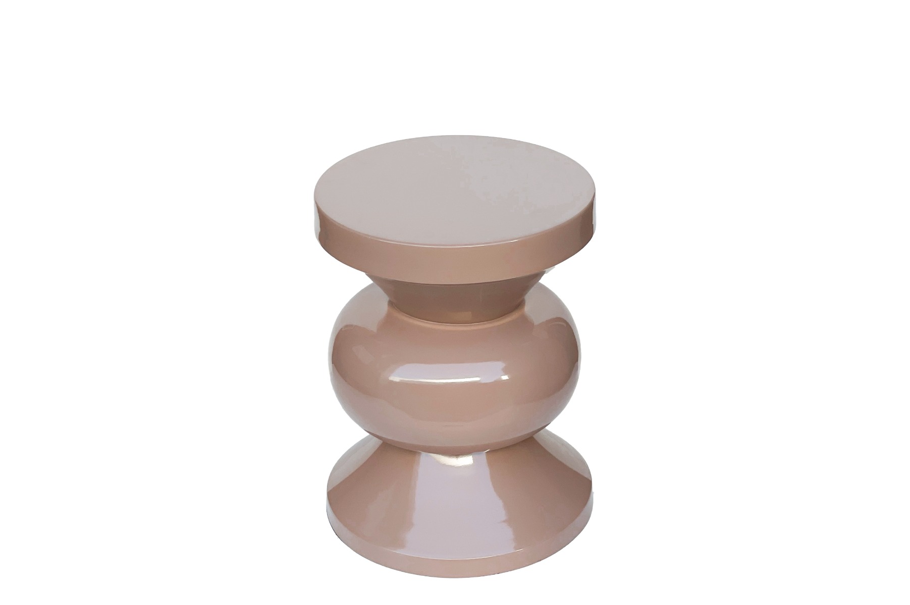 Beistelltisch Ole Vintage Pink (Beschichtet Stahl, Rosa) - Brix