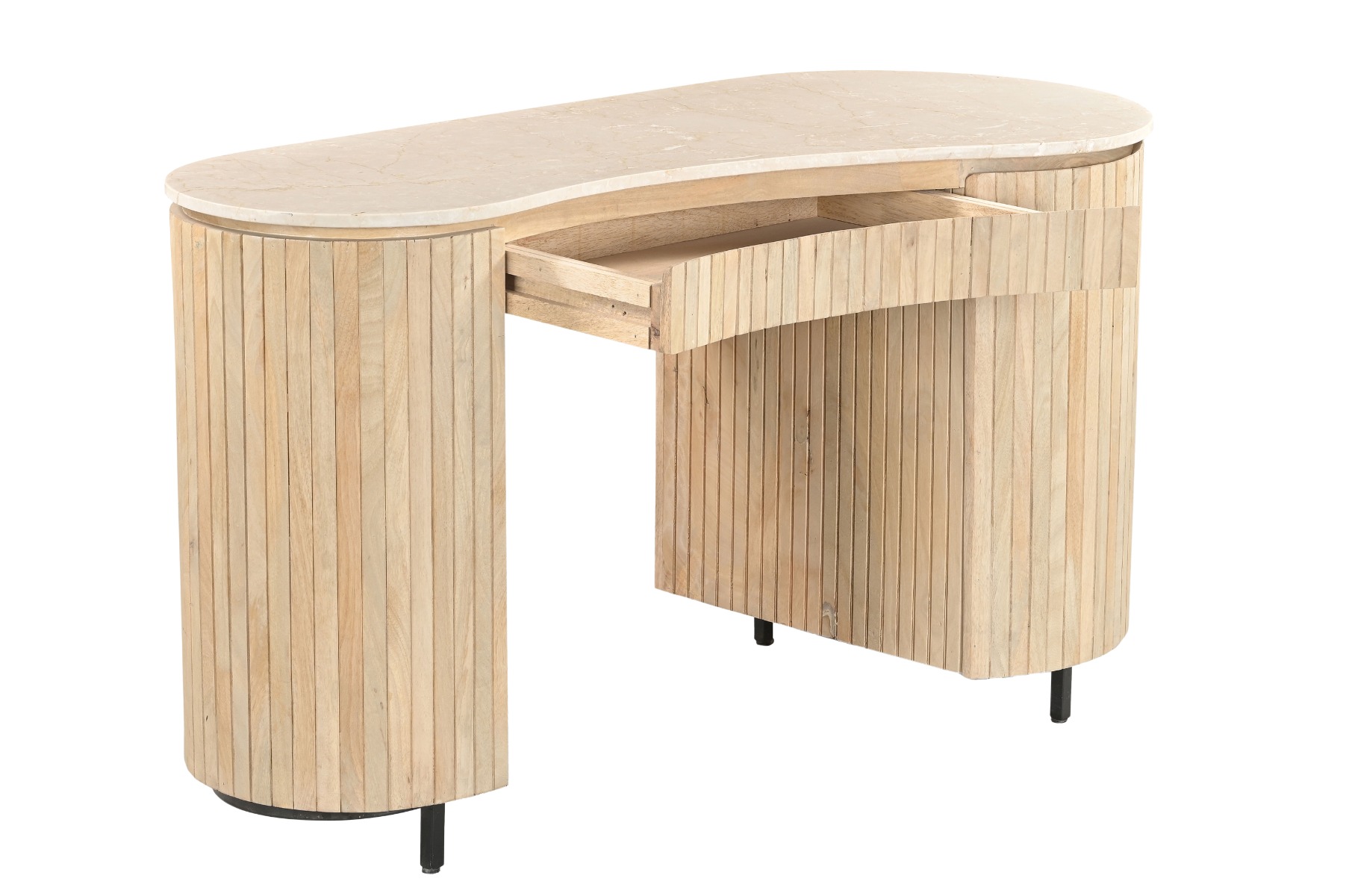 Schreibtisch Dexter Natural Bottecino - Brix