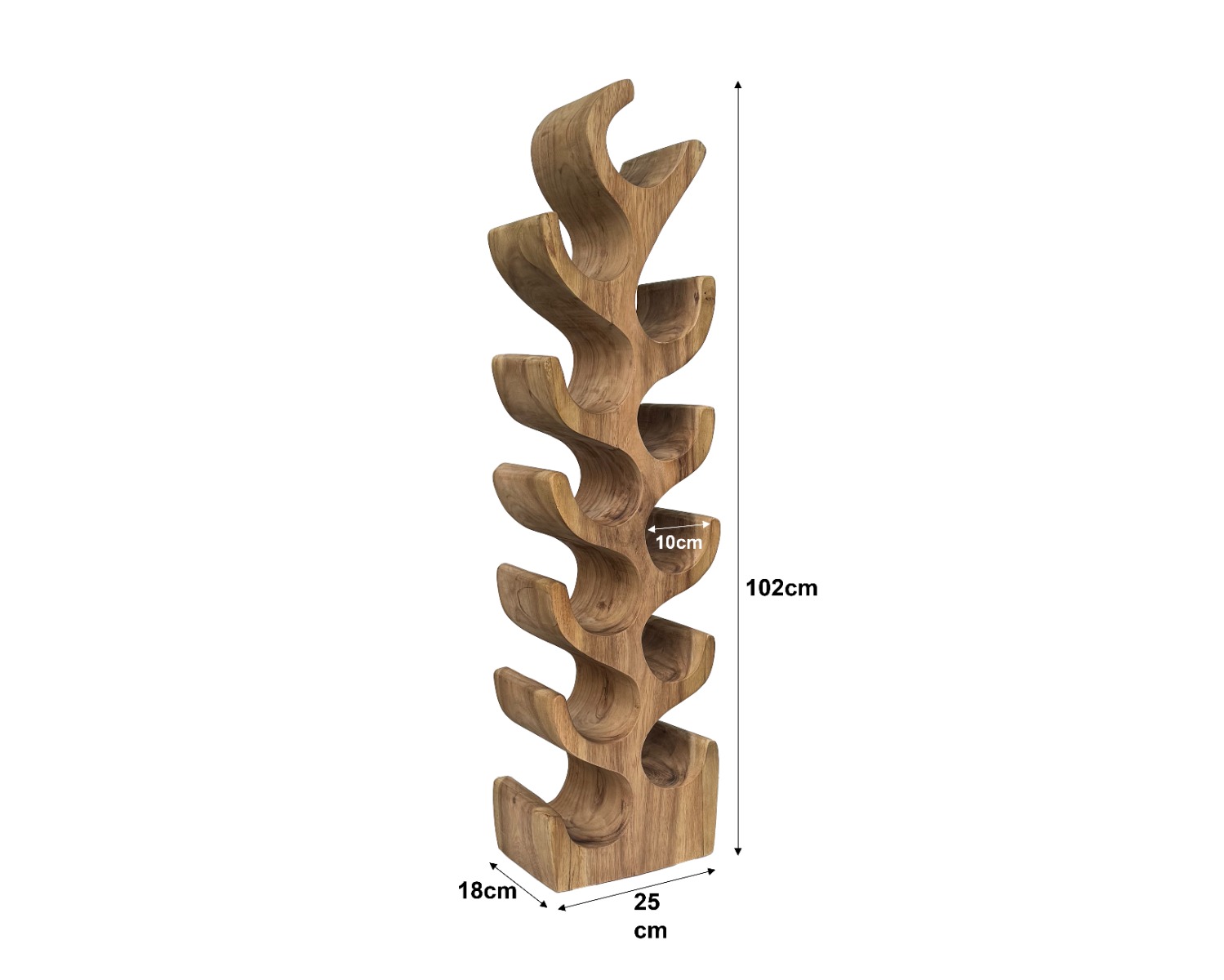 Woondecoratie Suar Winerack 12 - Livingfurn