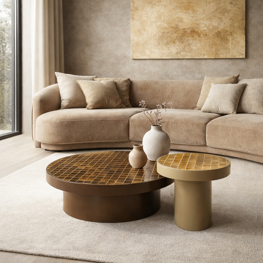 Couchtisch Tylo Brown 80cm - Brix