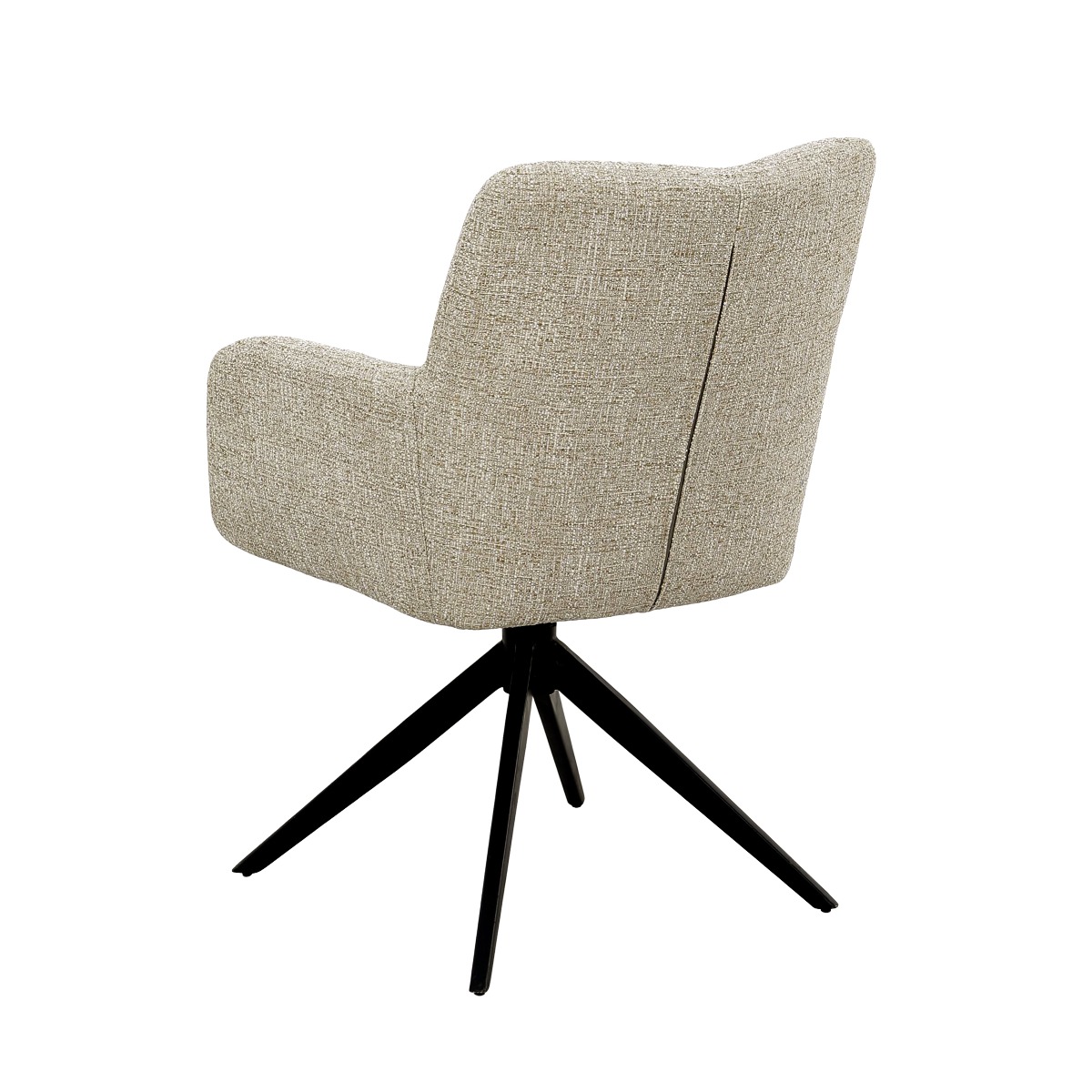 Esszimmerstuhl Tara Sand (Stoff, Beige) - Livingfurn
