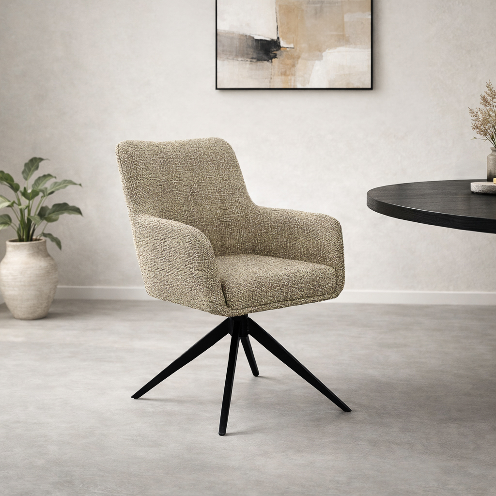 Esszimmerstuhl Tara Beige - Livingfurn