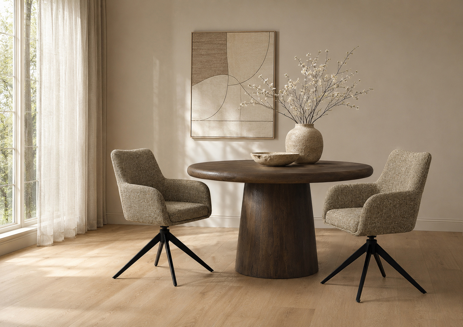 Esstisch Maduro 130cm - Livingfurn