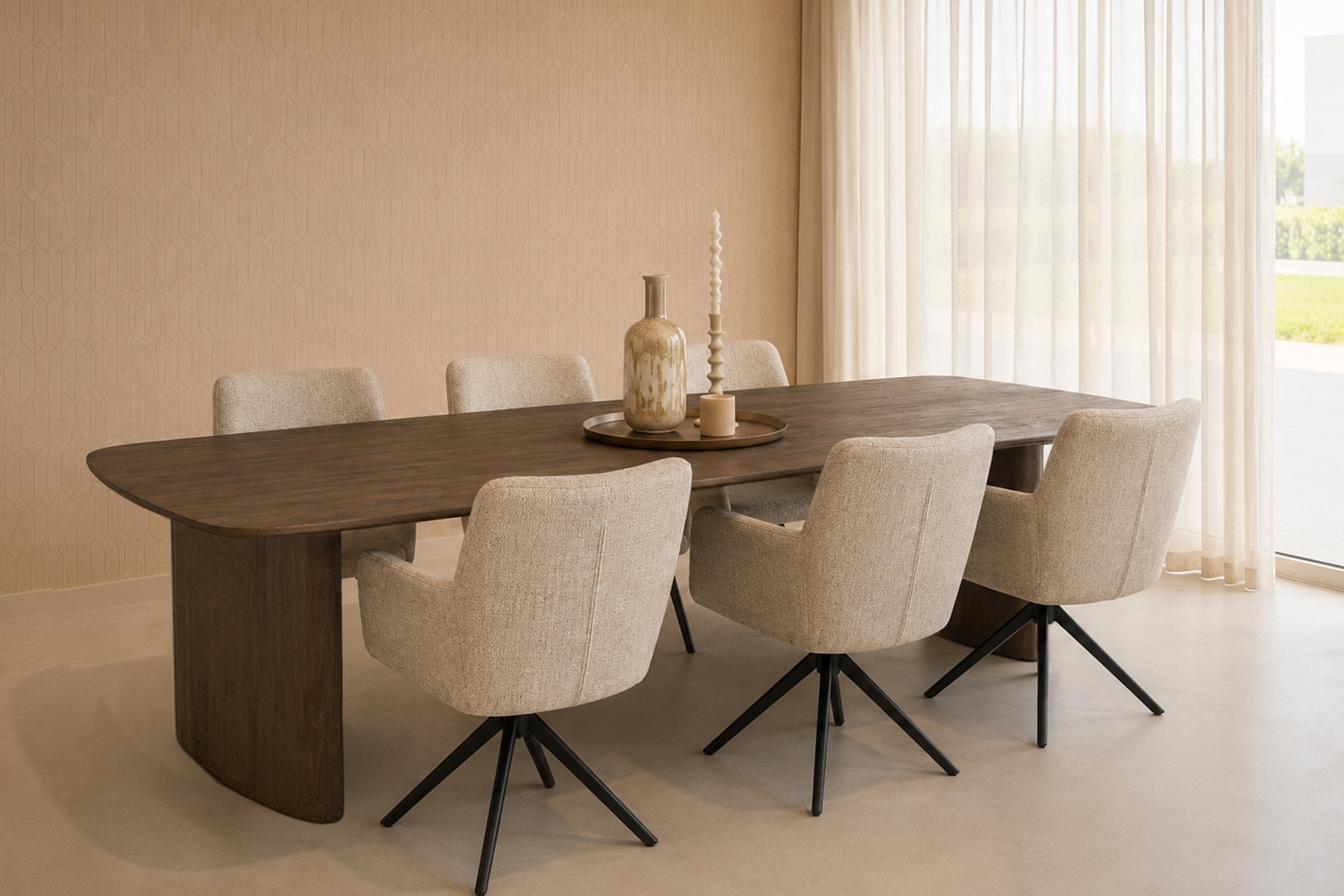Dining Table Tyler 300cm - Livingfurn