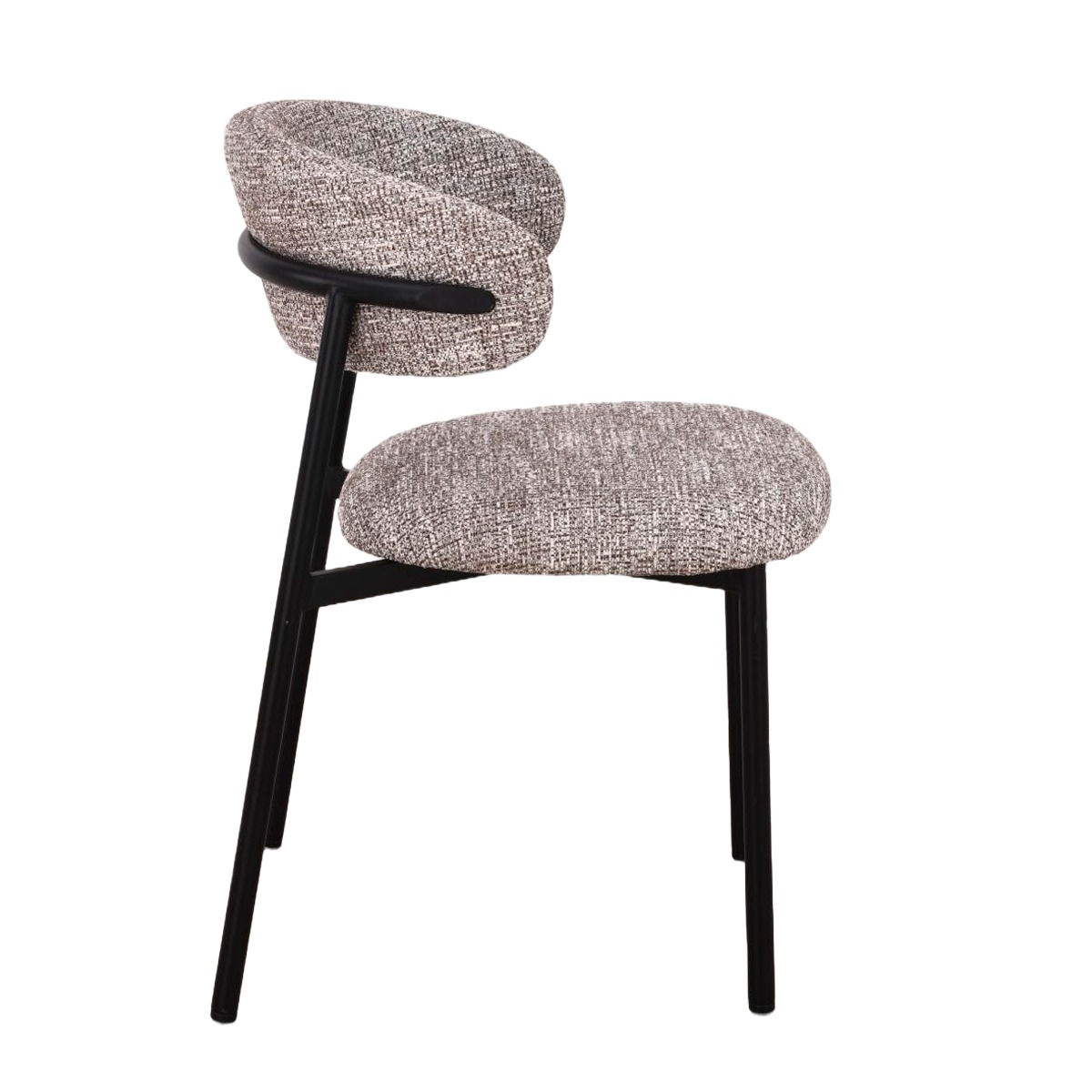 Eetkamerstoel Micah Mocha - Livingfurn