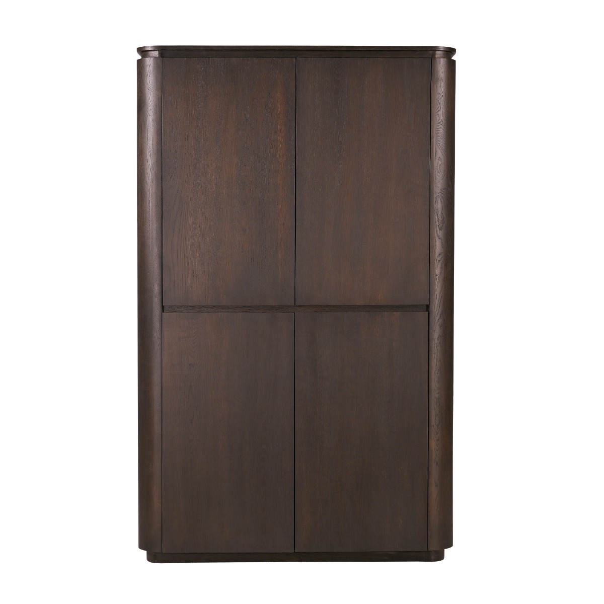 Schrank Rivano Basalt 115cm (Eichenholz fineer, Braun) - Livingfurn