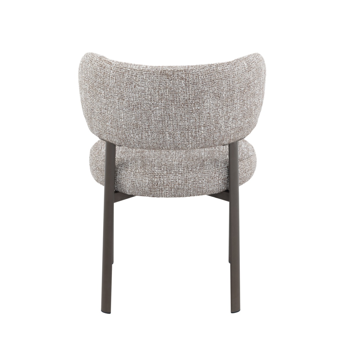 Esszimmerstuhl Zoey Mocha (Stoff, Braun) - Livingfurn