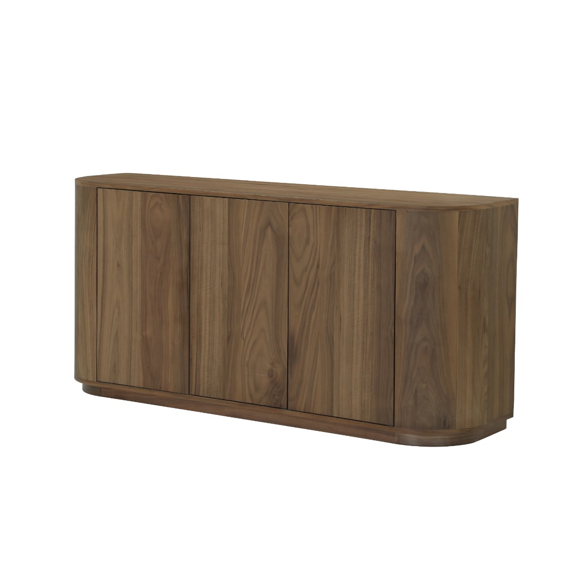 Novero Walnut Sideboard 170cm (Walnoothout fineer, Brown) - Livingfurn