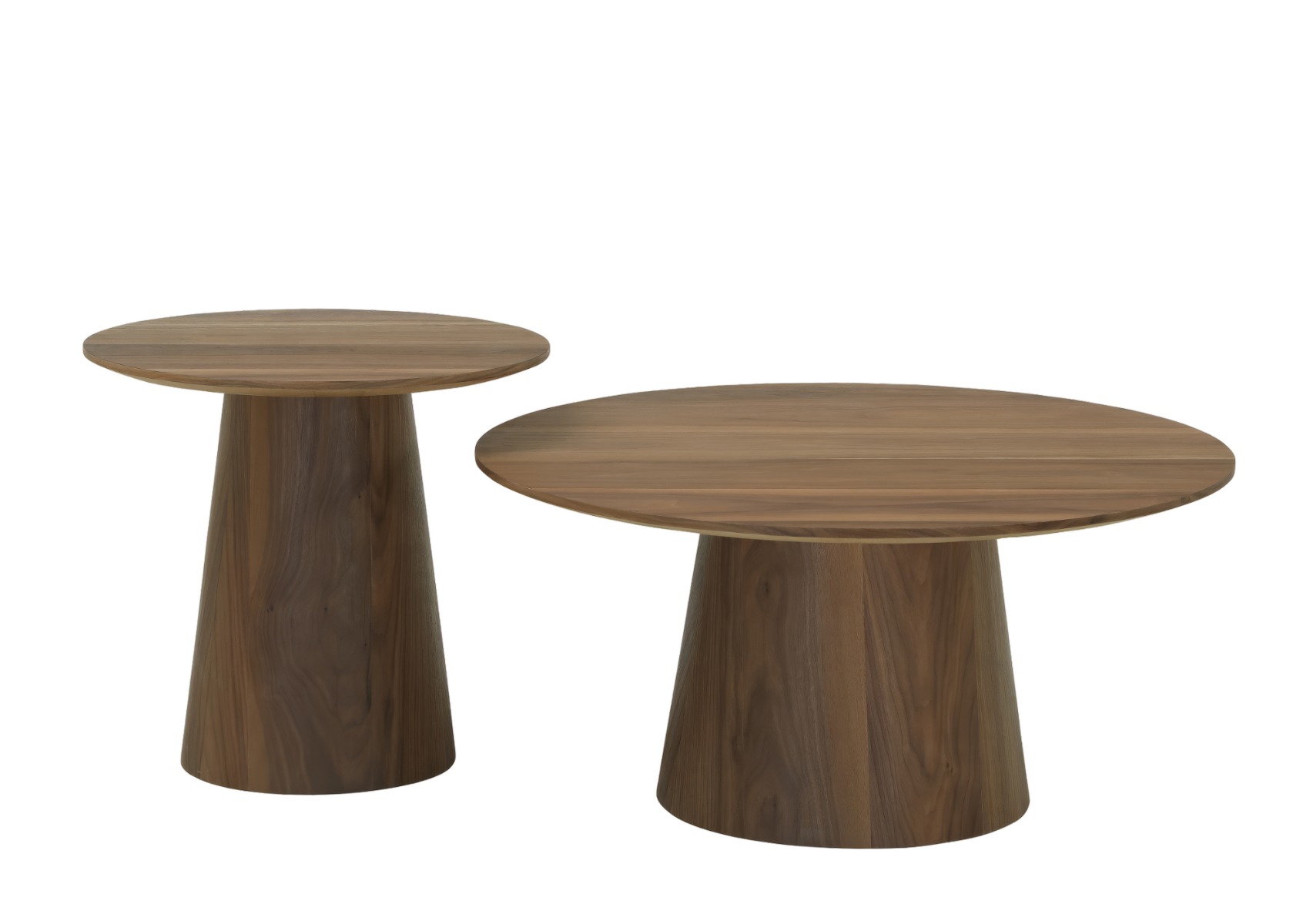 Salontafel Novero Walnoot 50cm - Livingfurn