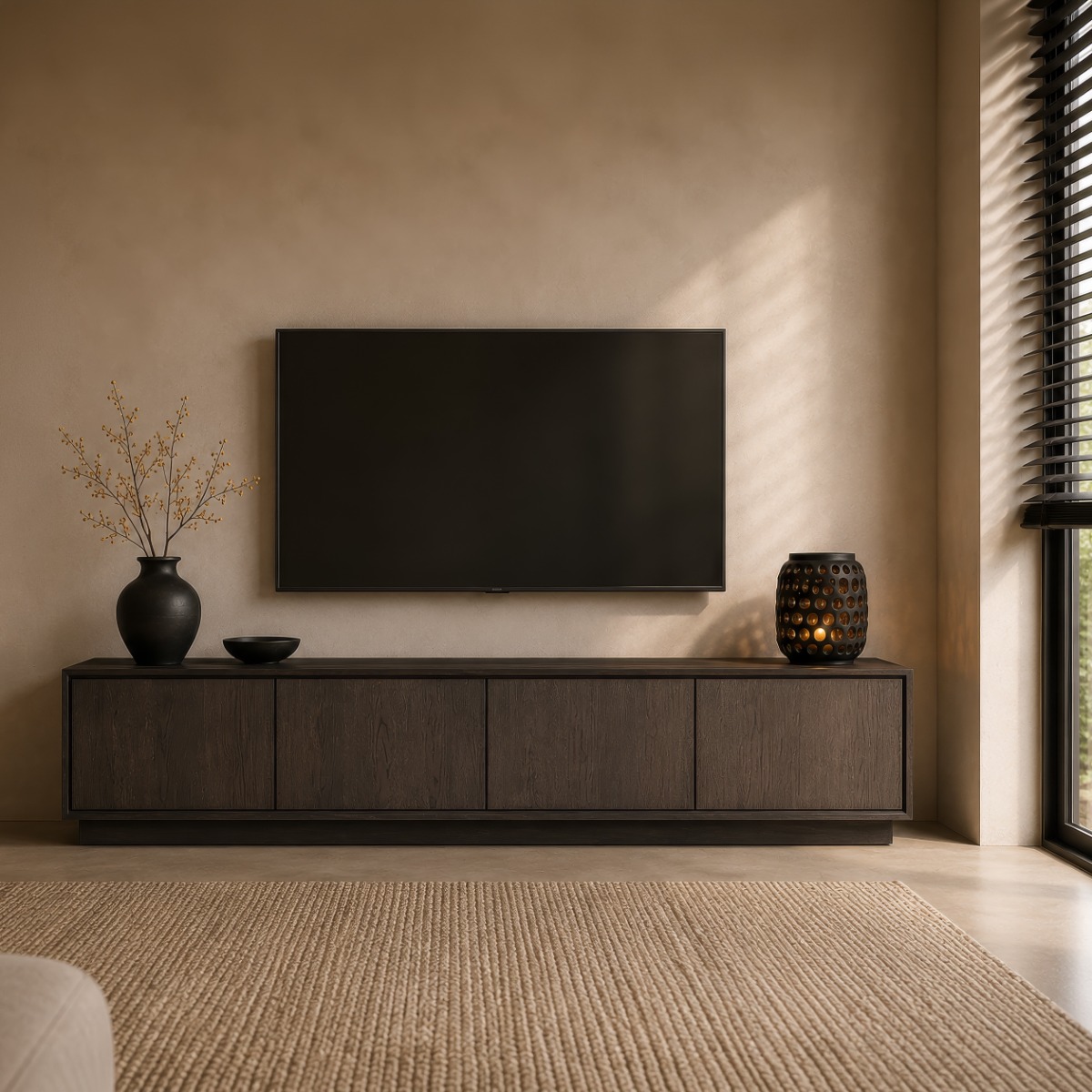 Tv-meubel Firato Basalt 220cm - Livingfurn
